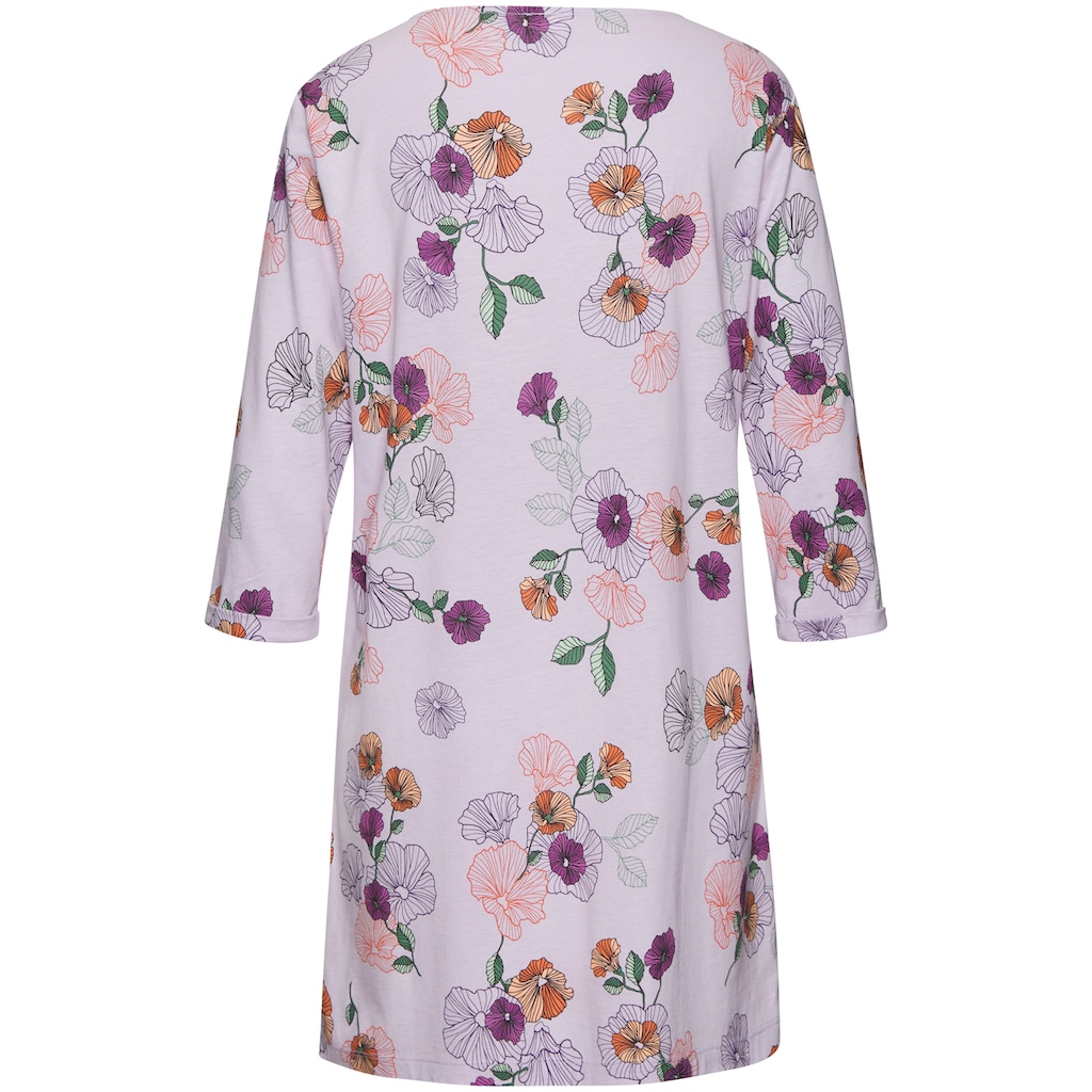 Vivance Dreams Nachthemd, mit Blumen-Druck