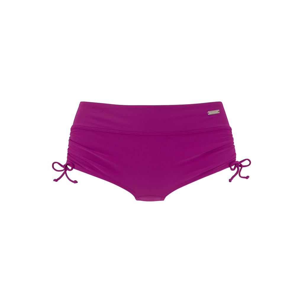 LASCANA Bikini-Hotpants, mit seitlicher Raffung