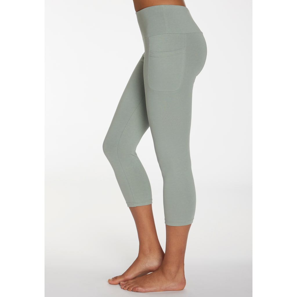 LASCANA ACTIVE 3/4-Leggings, mit Handytasche, Loungewear