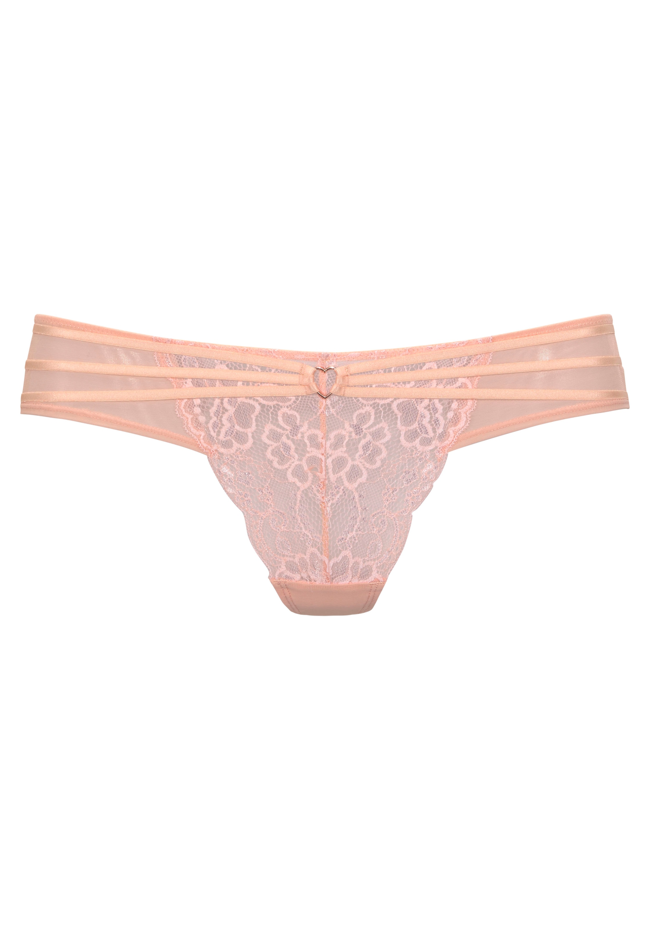 Vivance Stringpanty »Francesca« mit feinem Herzaccessoire