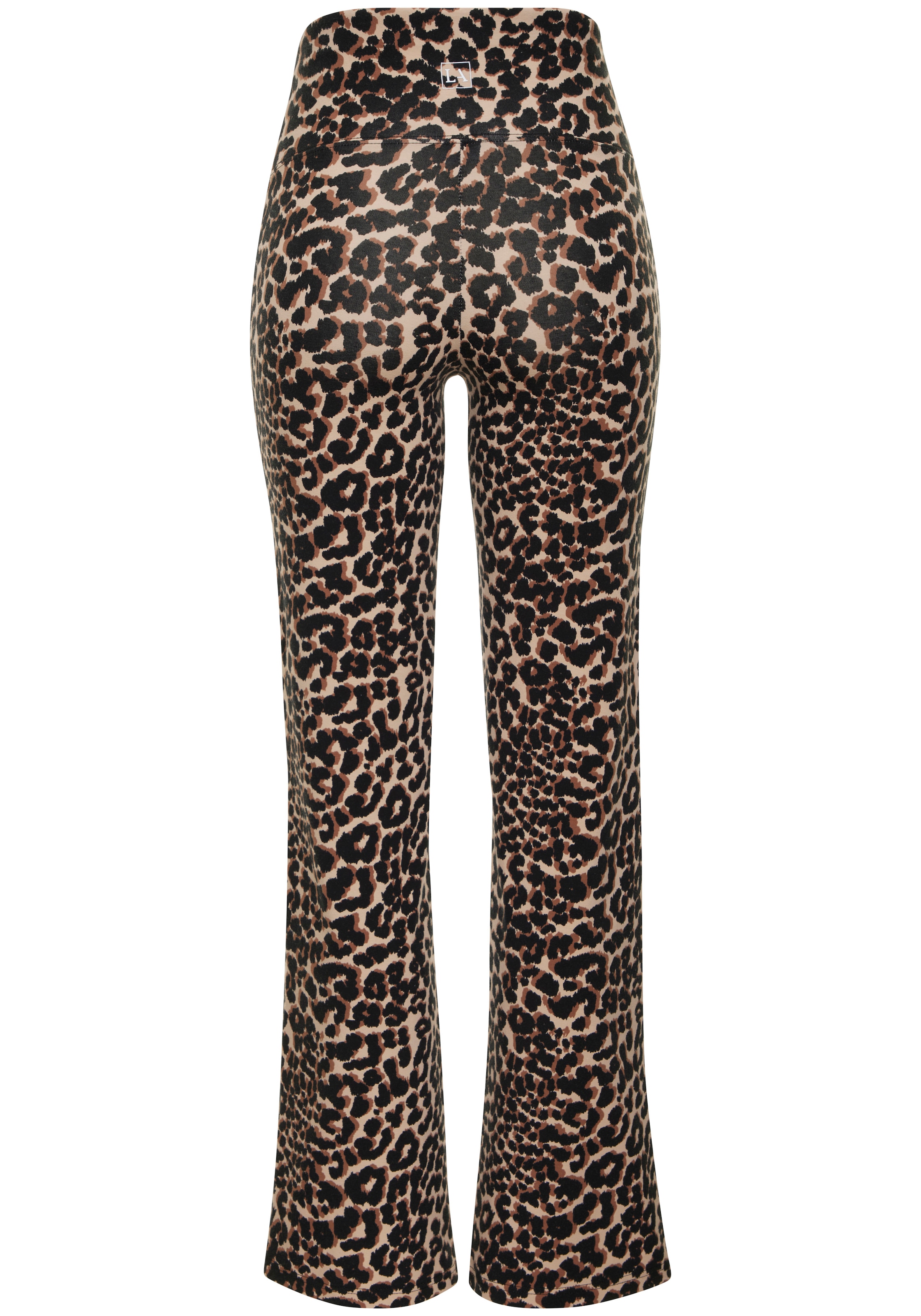 LASCANA ACTIVE Leggings  large bord-côte et jambes évasées