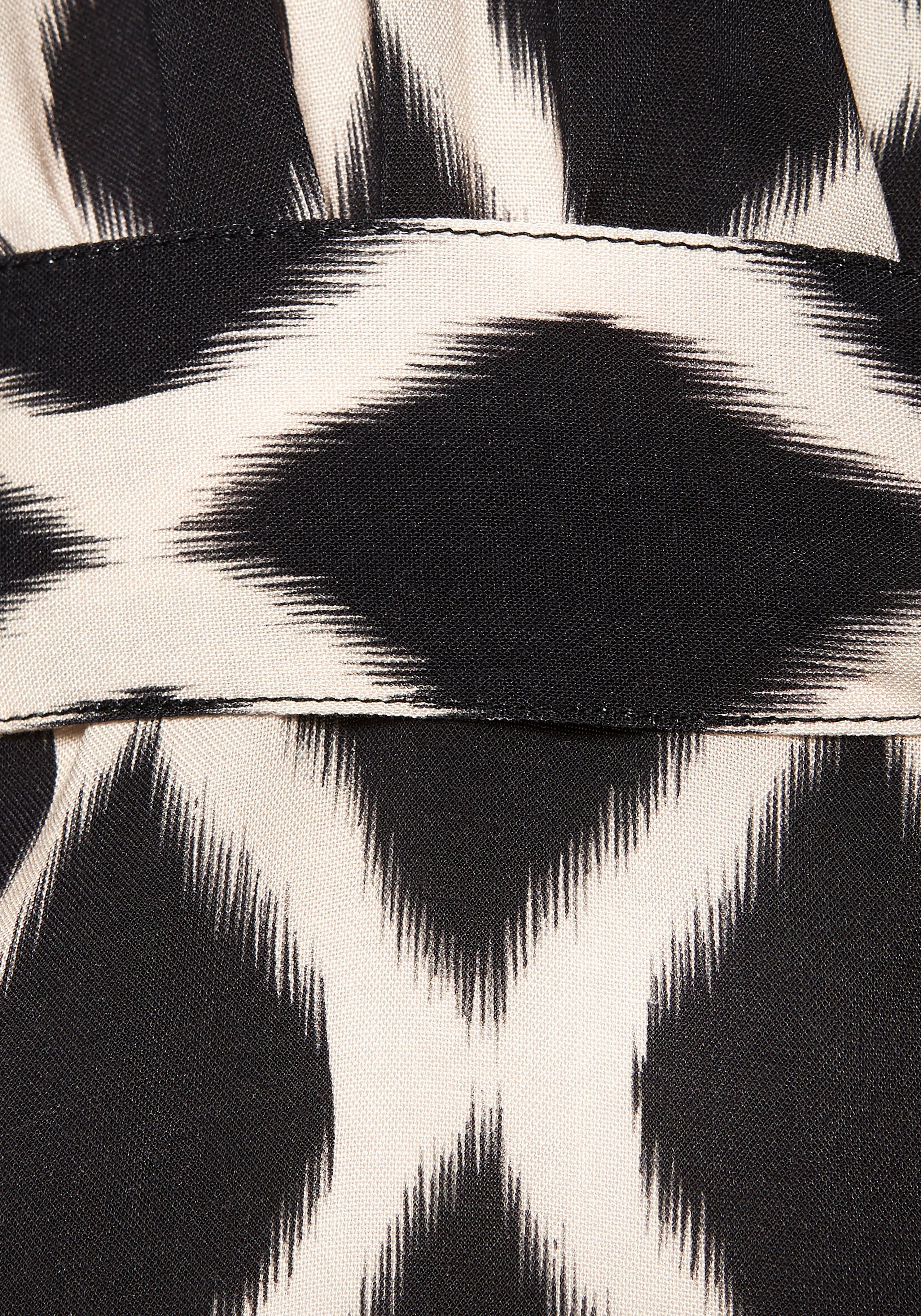 Vivance Hemdblusenkleid mit Bindegürtel,  Ohne Taschen mit grafischem Muster