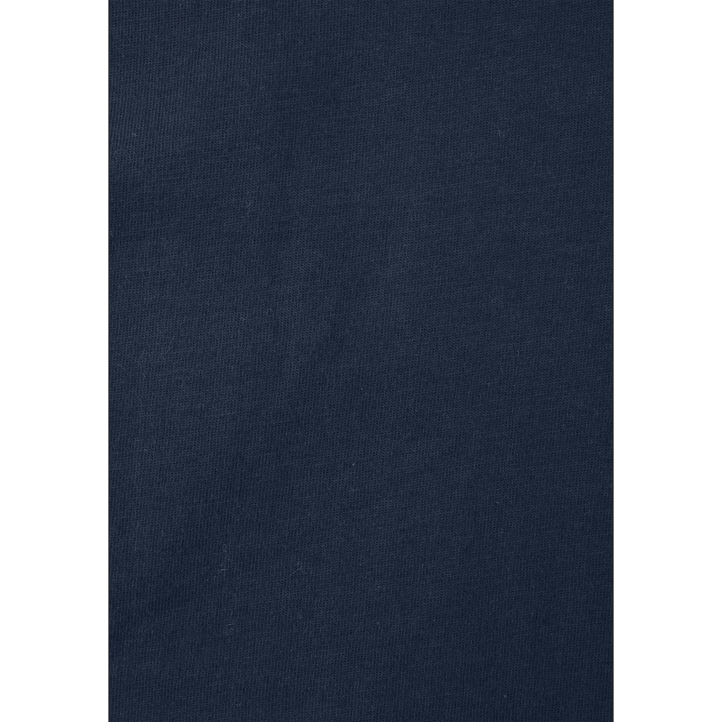 AUTHENTIC LE JOGGER Pyjama, (2 tlg., 1 Stück), Schlafanzug mit Spruch "Who needs sleep"
