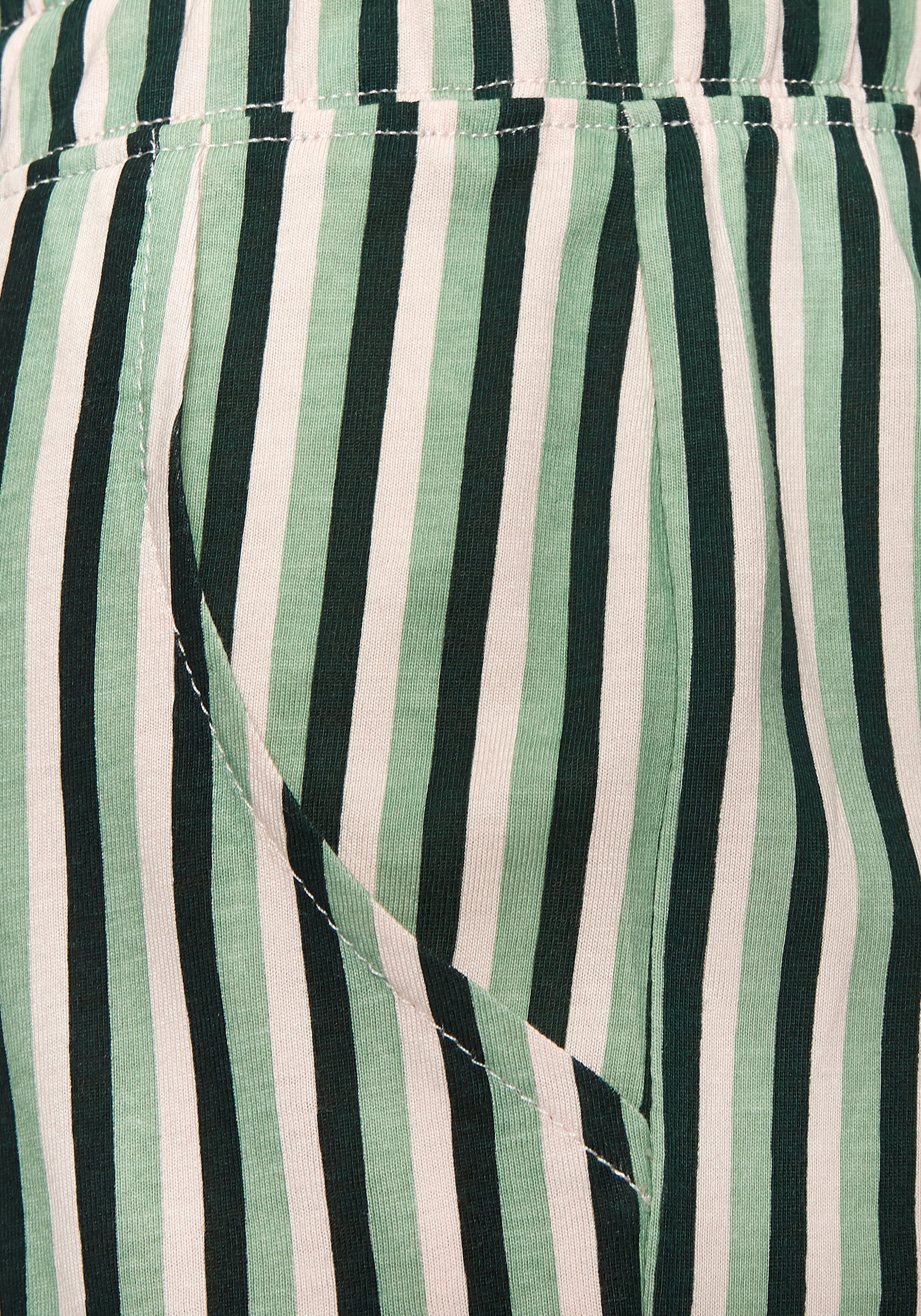s.Oliver Pyjamashorts, Mit schönem Allovermuster