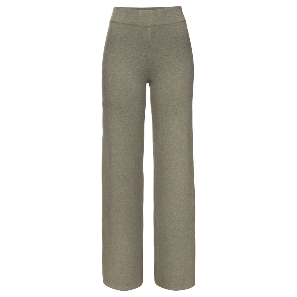 Elbsand Strickhose, aus hochwertigen Strick