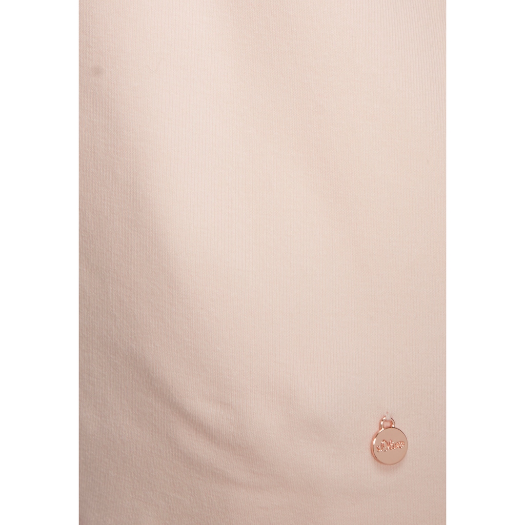 s.Oliver Pyjamaoberteil, mit Puffärmeln