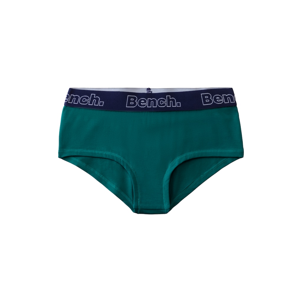 Bench. Panty, (Packung, 3 St.), mit kontrastfarbigem Webbund