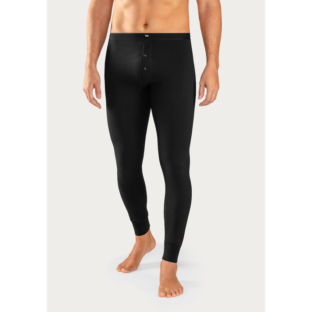 H.I.S Lange Unterhose, (Packung, 2 St.), mit Bündchen am Bein