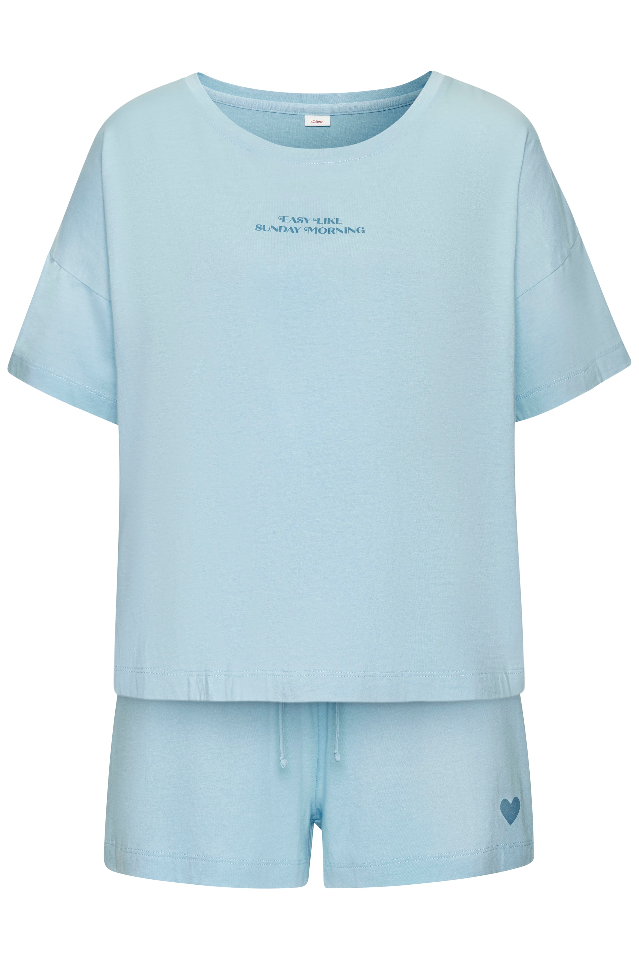 s.Oliver Shorty 2 tlg. mit kleinem Frontprint