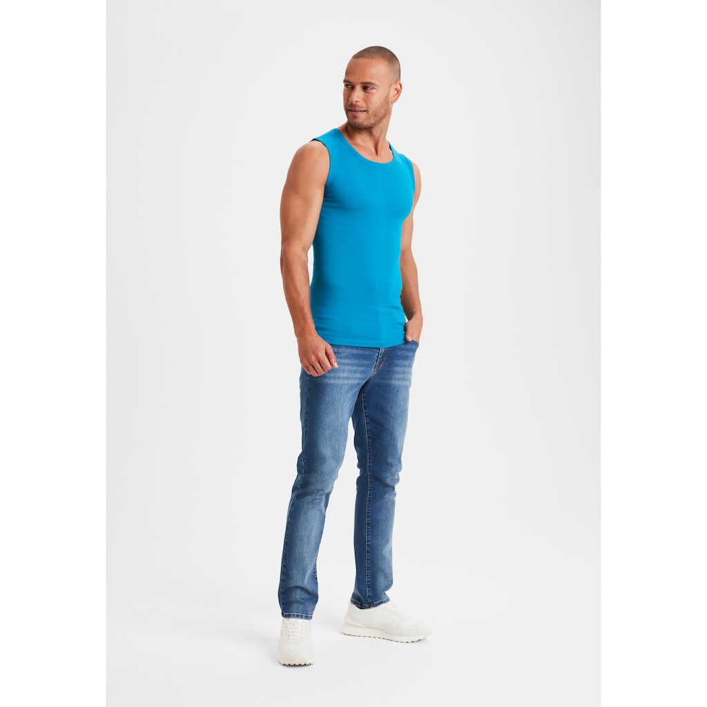 H.I.S Muscleshirt, (3 tlg.), ohne Seitennähte optimale Passform