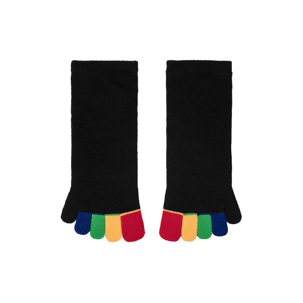 H.I.S Zehensocken, (Packung), im Streifenmuster weich und atmungsaktiv