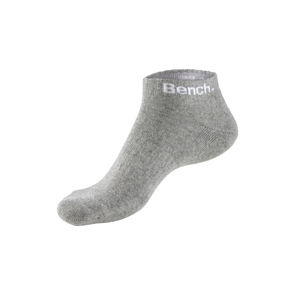 Bench. Sportsocken, (Packung, 12 Paar), Tennis Kurzsocken mit Halbfussfrottee