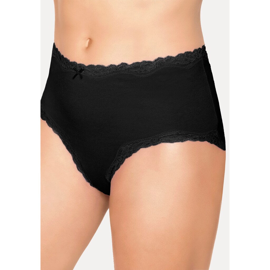 Vivance Taillenslip, (5er-Pack), aus elastischer Baumwolle