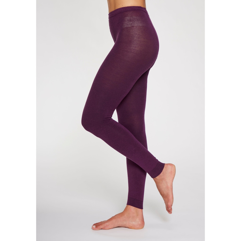 Lavana Strickstrumpfleggings, Thermosan, fein gestrickt, weich und elastisch