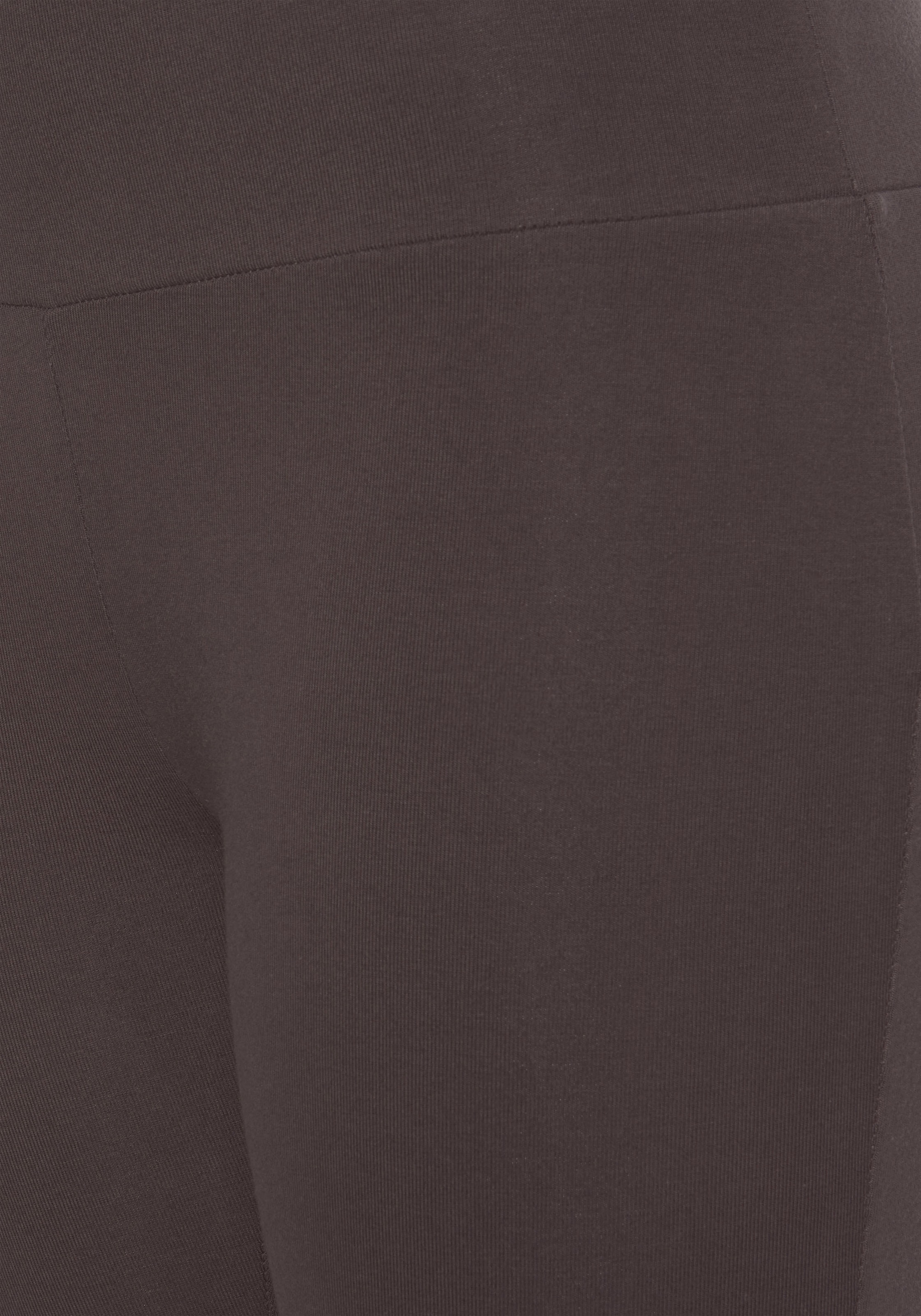 LASCANA Caprileggings, mit breitem weichem Bündchen, Loungewear