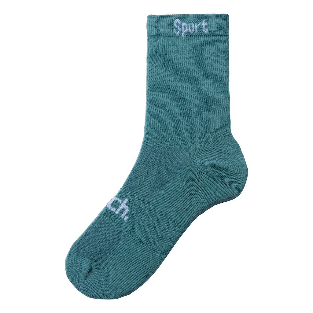 Bench. Sportsocken, (Packung, 6 Paar), mit antibakterieller Feuchtigkeitsregulierung