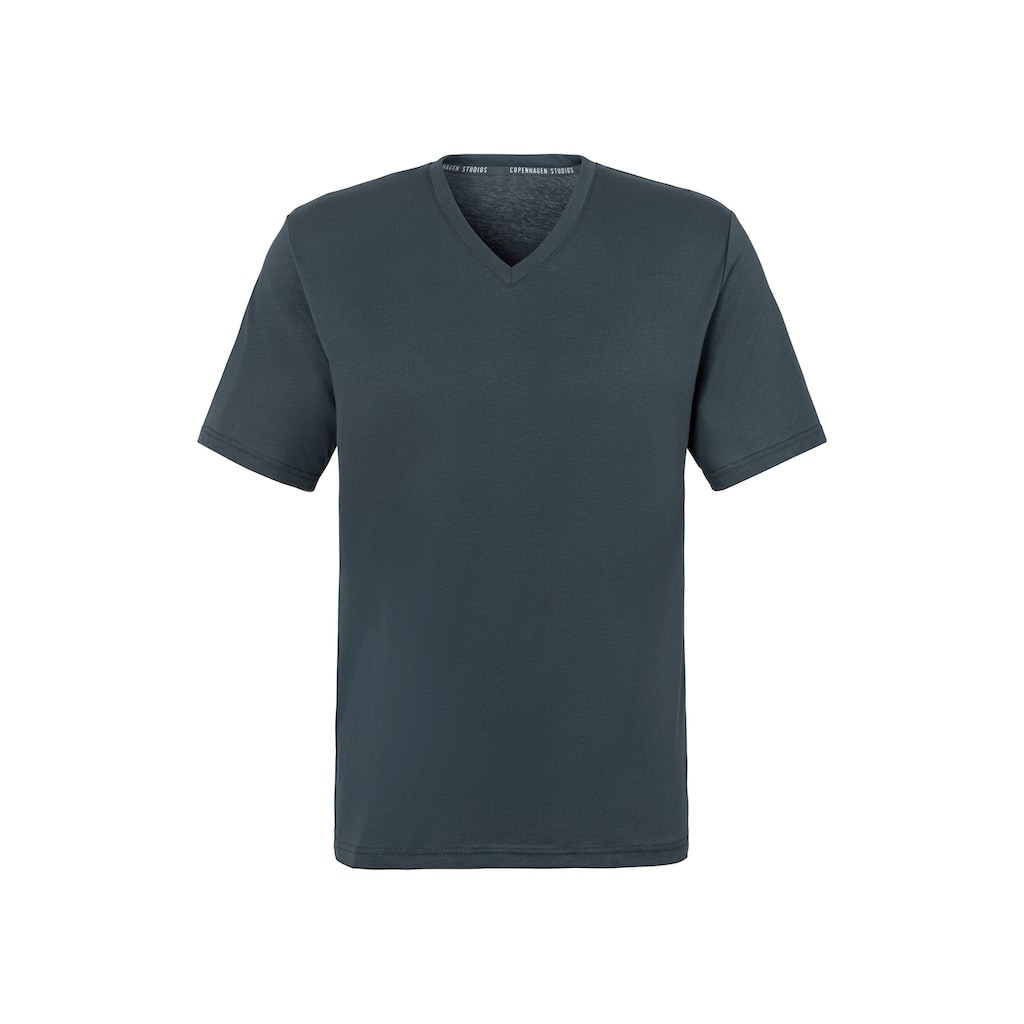 Copenhagen Studios T-Shirt, (3er-Pack), Unterziehshirt aus hochwertiger Bio-Baumwolle