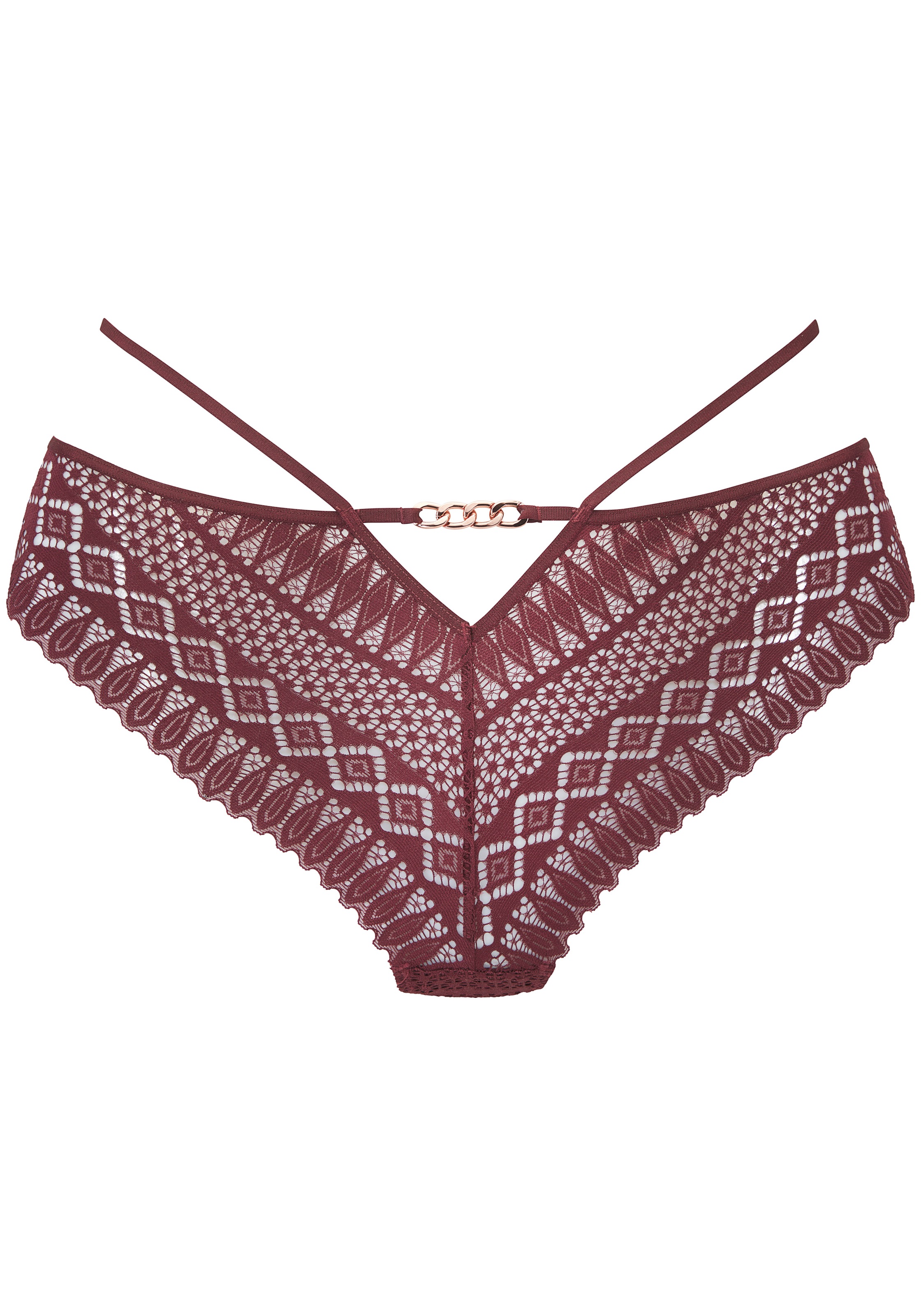 LASCANA String »Nina« mit sexy Bänder-Optik und edlem Schmuckaccessoire