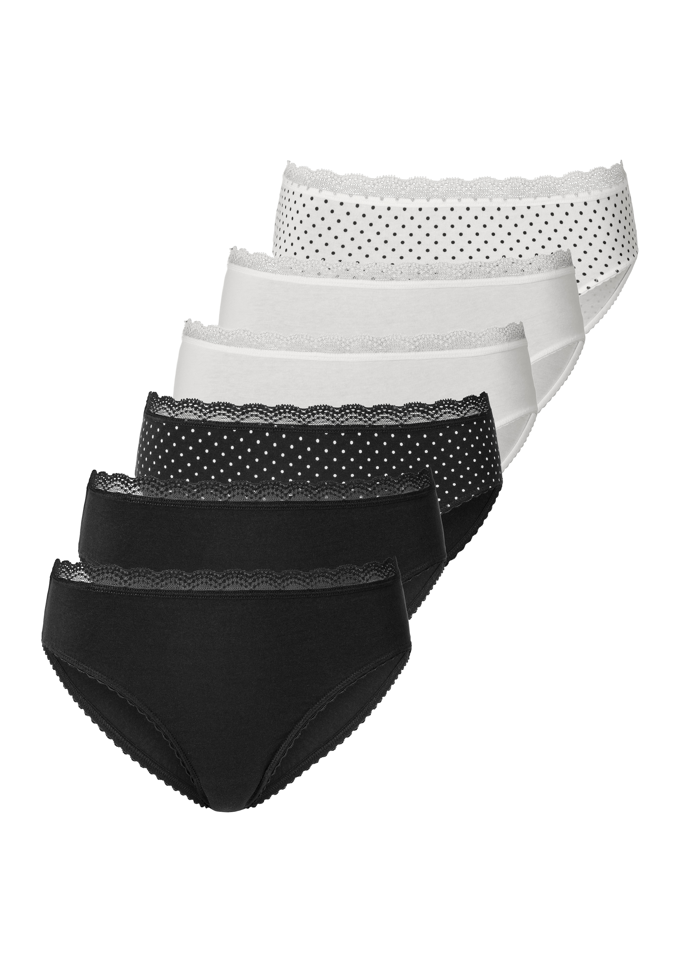 Vivance Jazz-Pants Slips Packung, 6 Stk. angenehm elastische Qualität