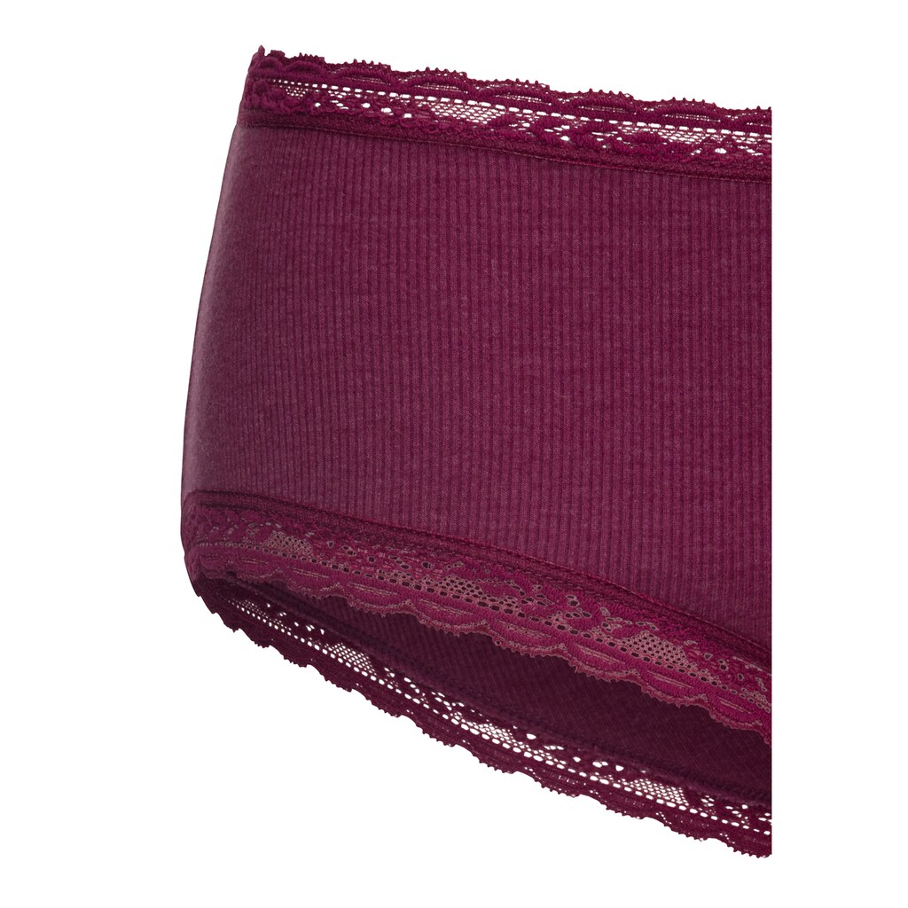 s.Oliver Panty, (Packung, 2 St.), aus weicher Ripp-Qualität
