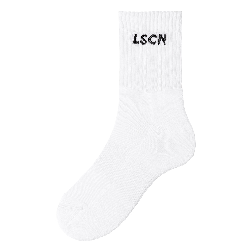 LSCN by LASCANA Tennissocken, (Packung, 2 Paar), mit Halbfussfrottee