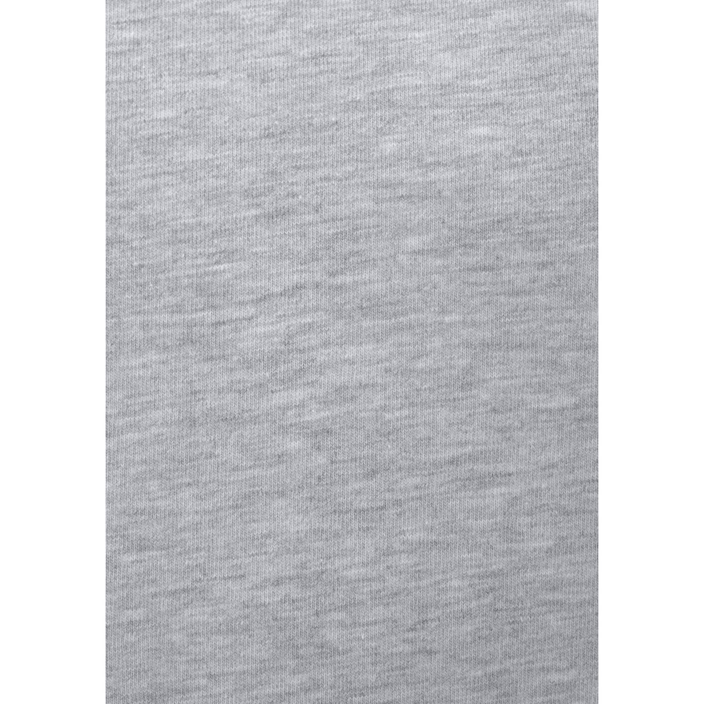 Bruno Banani T-Shirt, (3 tlg., 3er-Pack), mit V-Ausschnitt, perfekte Passform, aus elastischer Baumwolle