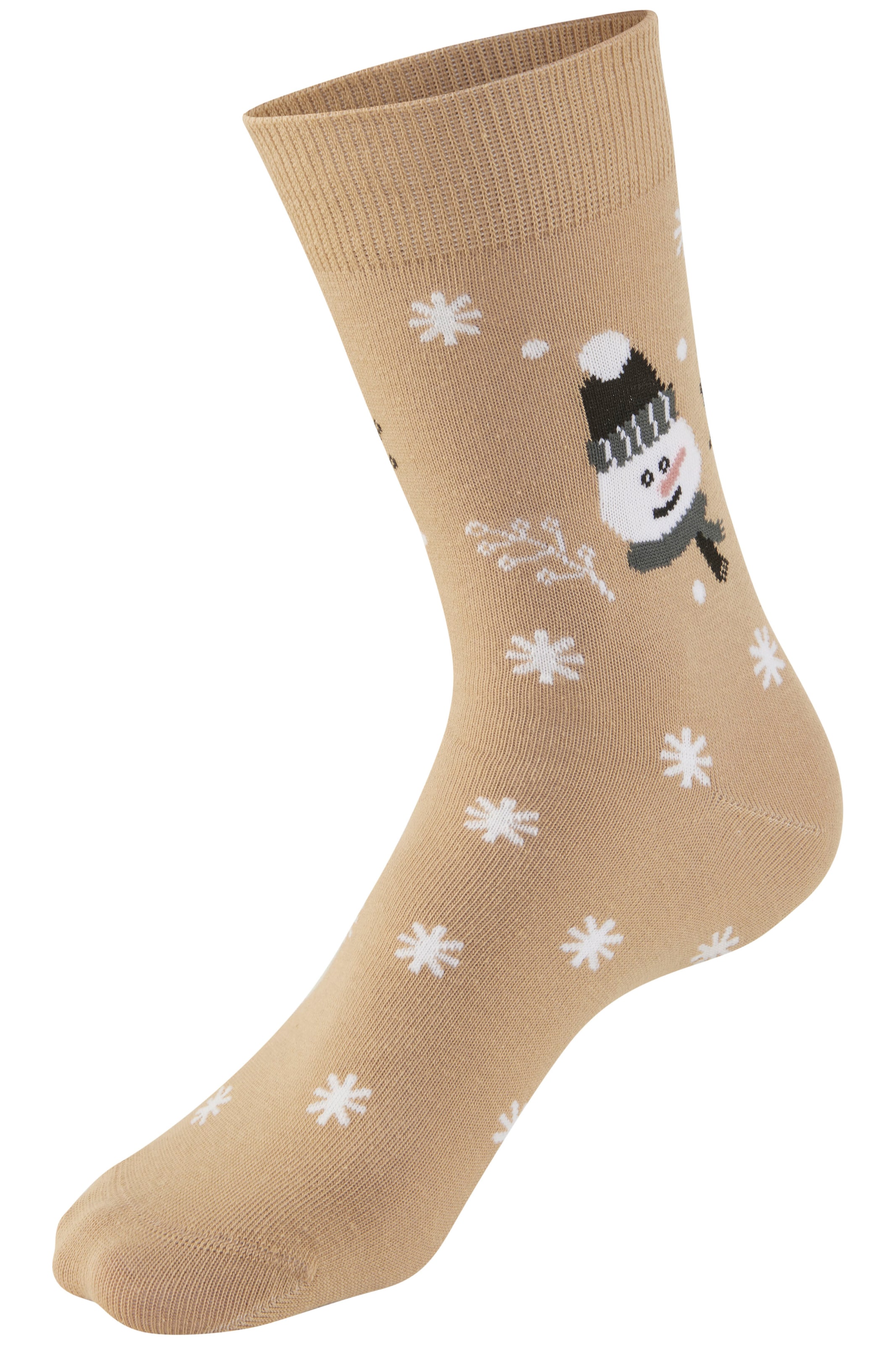 H.I.S Basicsocken Packung, 3 Paar tlg. mit lustigen Weihnachtsmotiven