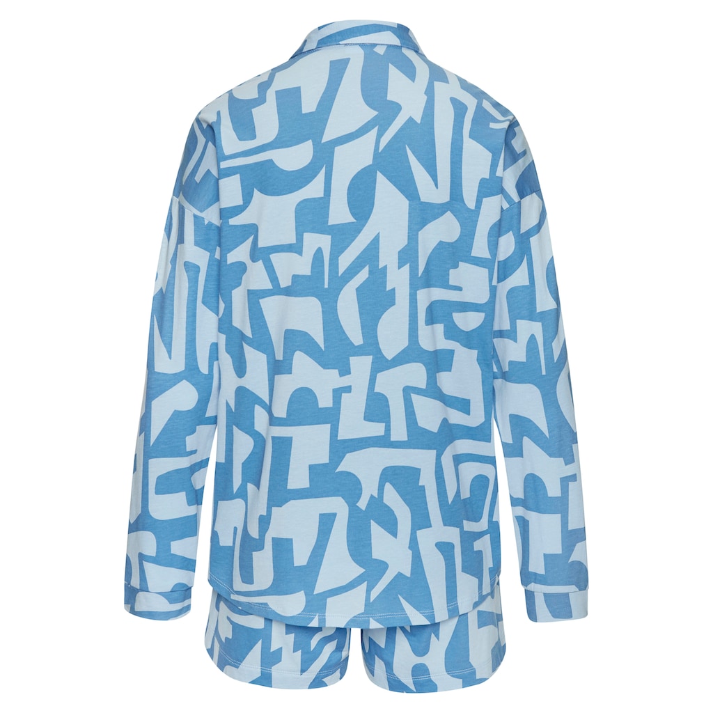 s.Oliver Shorty, (2 tlg.), mit grafischem Print