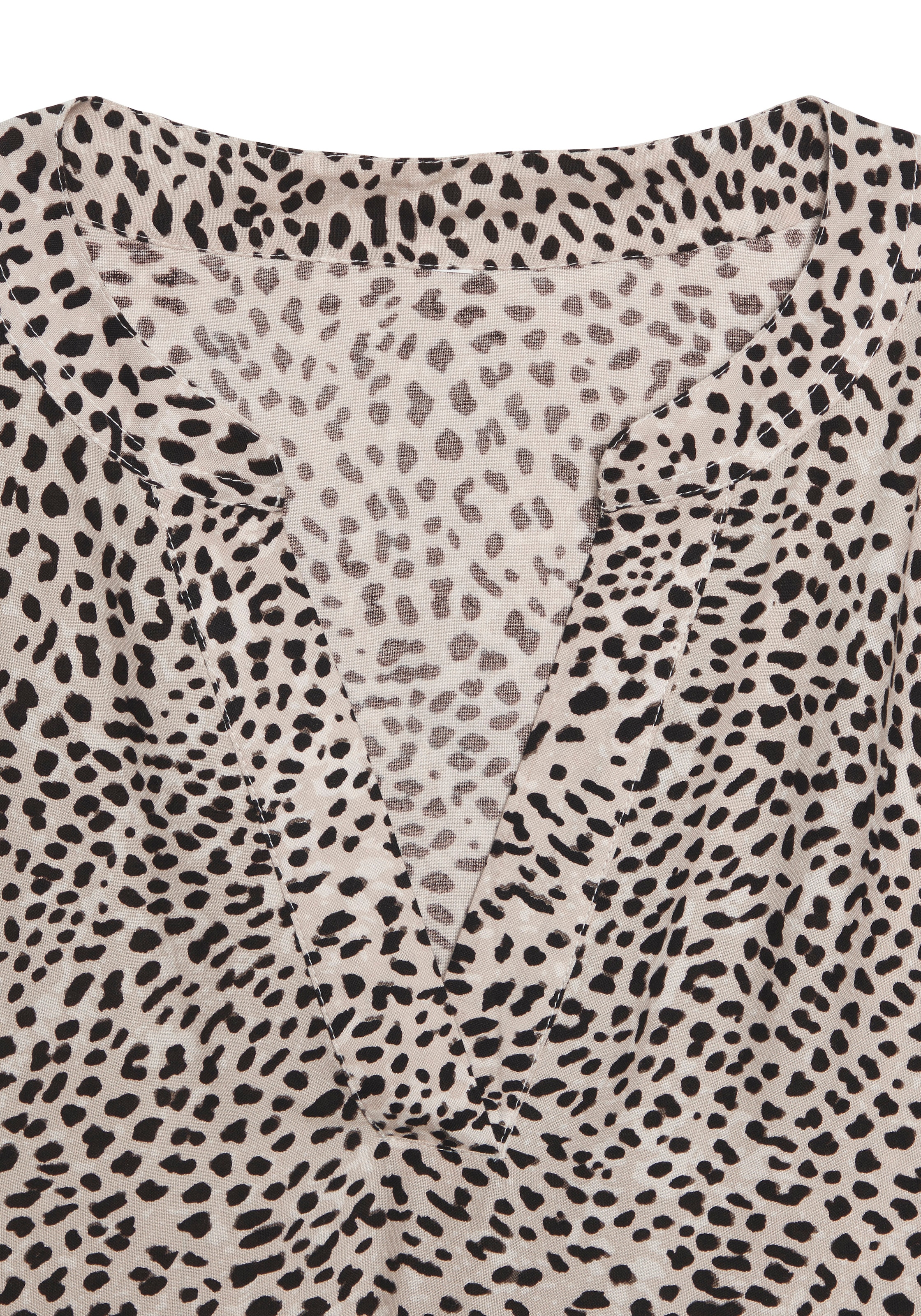 LASCANA Robe chemisier Avec imprimé animalier intégral