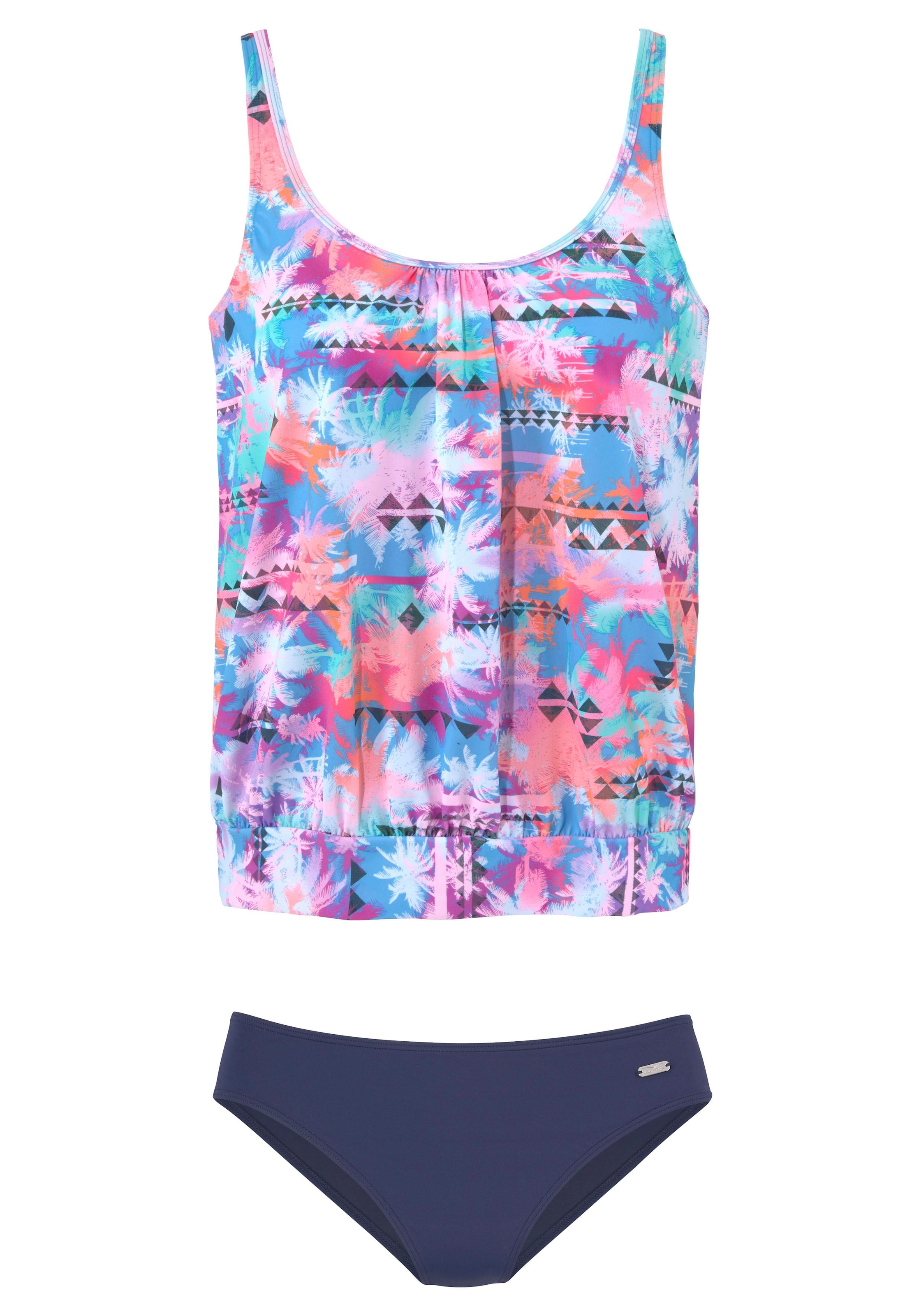 Venice Beach Tankini, mit schönem Sommerprint