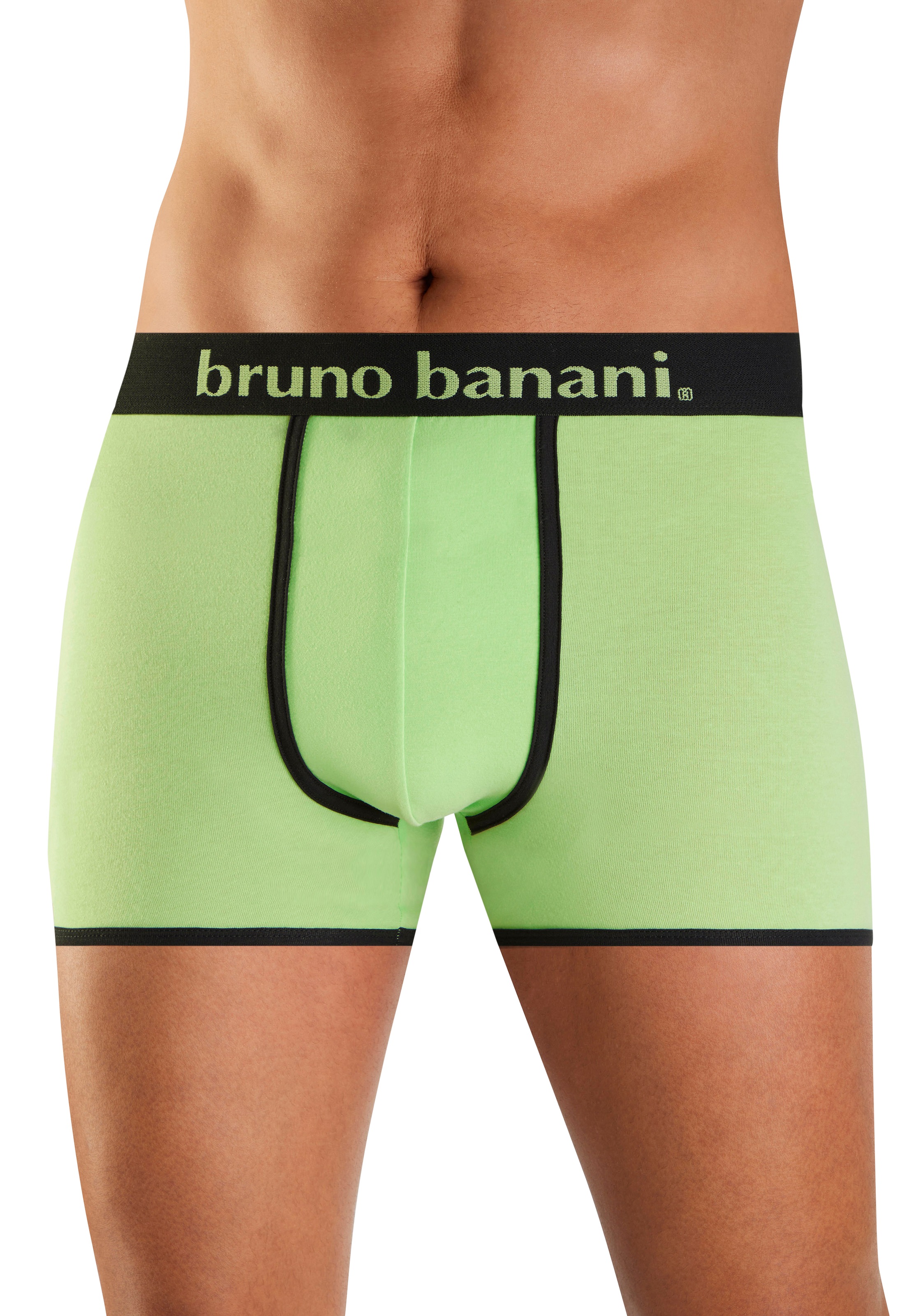 Bruno Banani Boxer »Boxershorts für Herren« Paquet, 3 cuis mit modischen Einfassungen