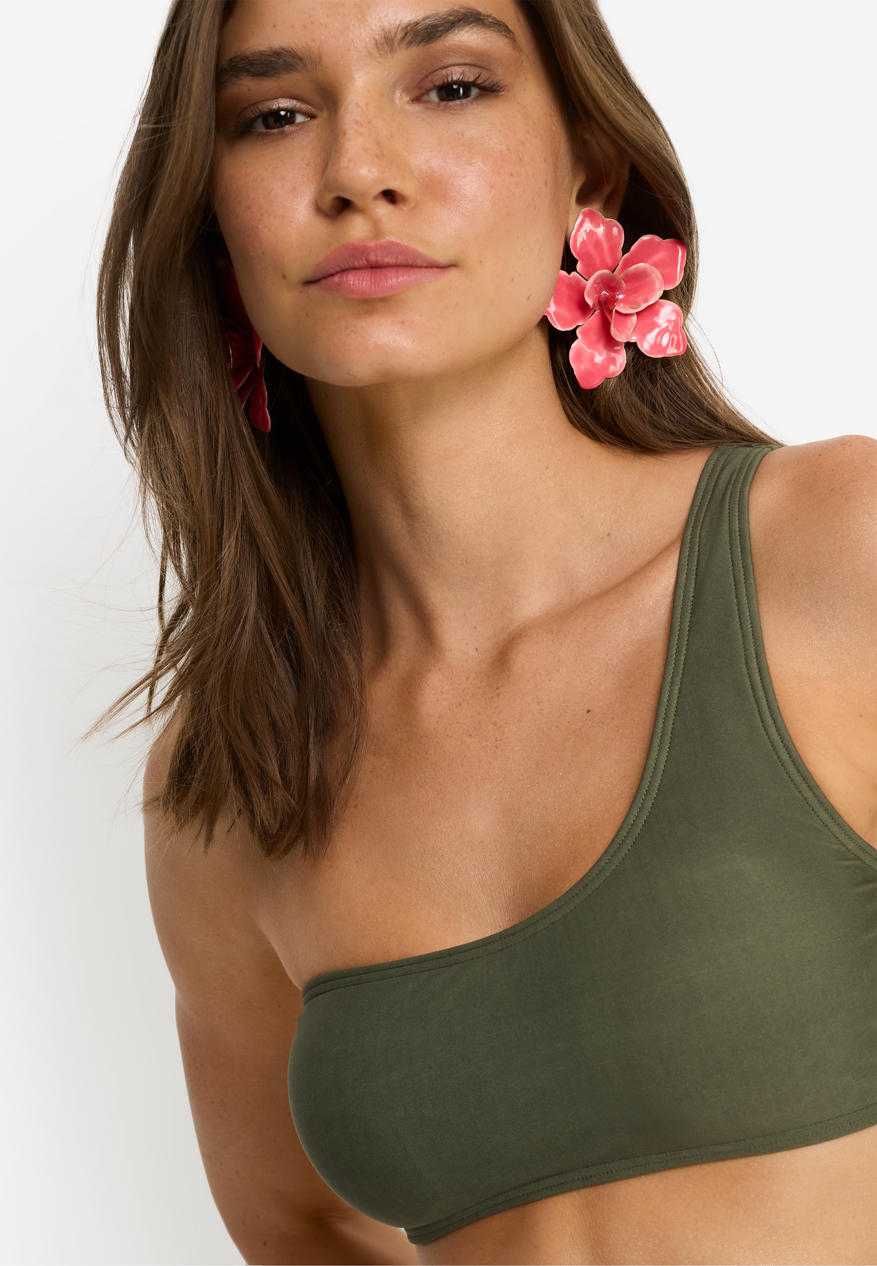 LSCN by LASCANA Bustier-Bikini-Top »Gina« in One-Shoulder-Optik