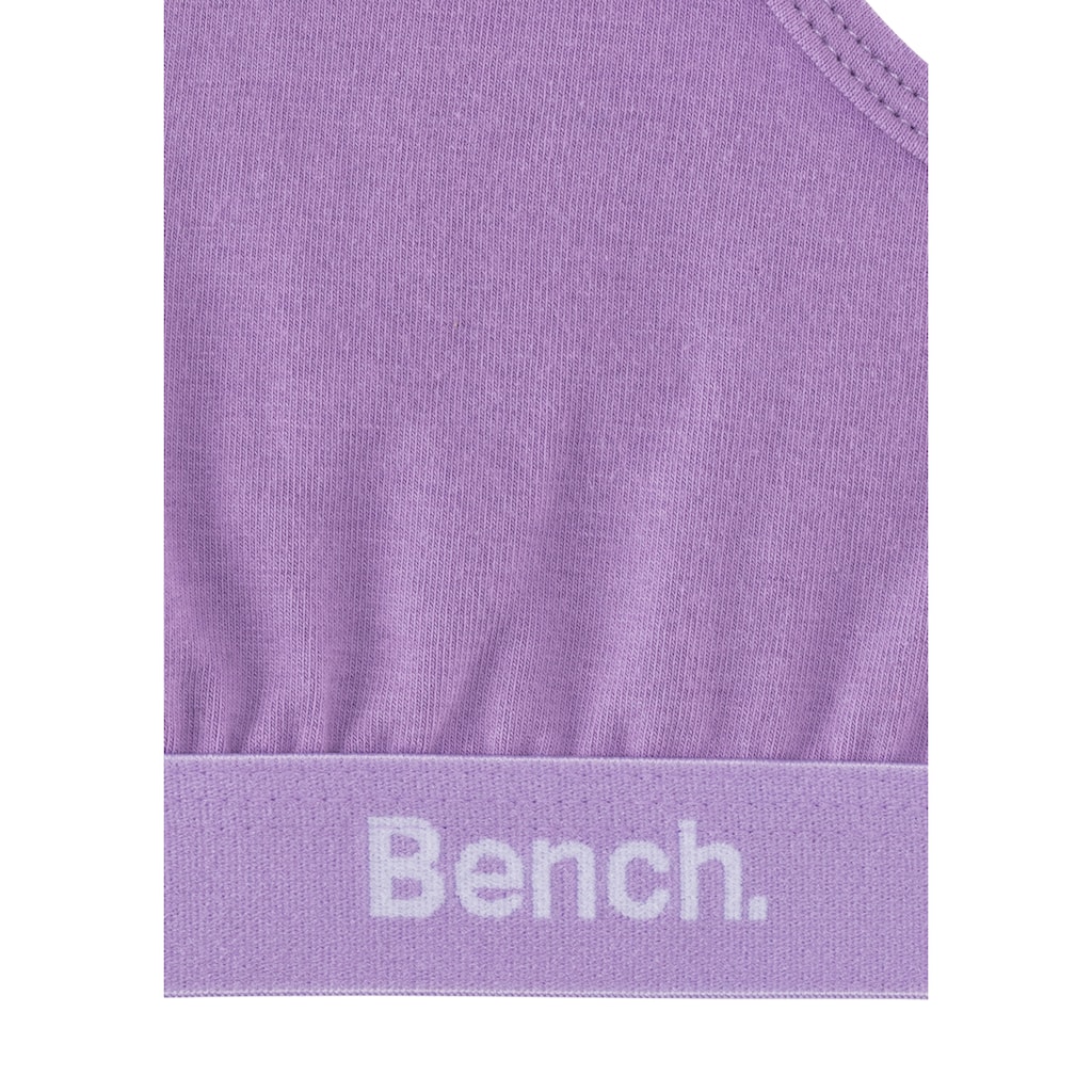 Bench. Bustier, im sportlichen Look mit Ringerrücken