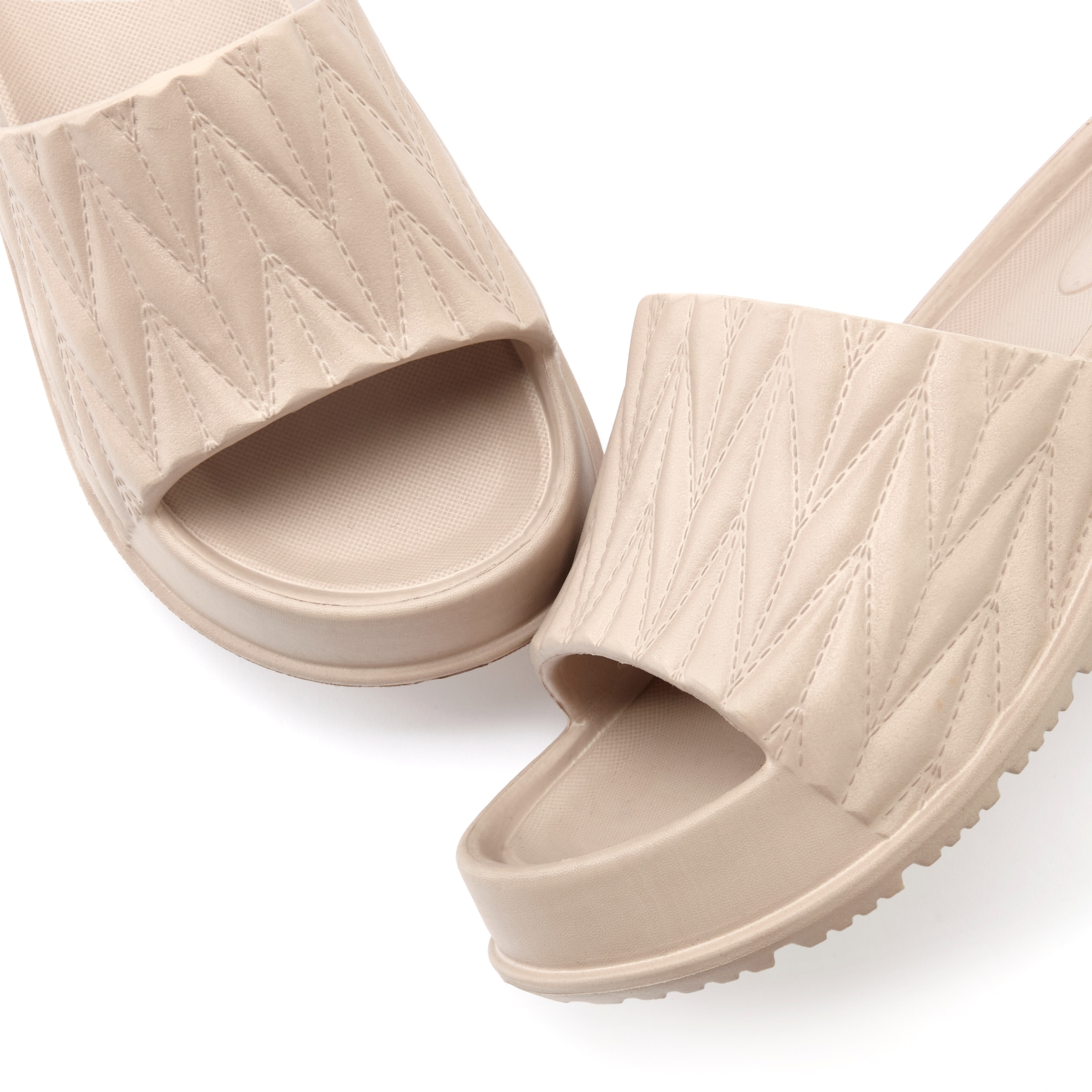 French Connection Pantolette, Badepantolette, Mule, Sandale, offener Schuh, Badeschuh