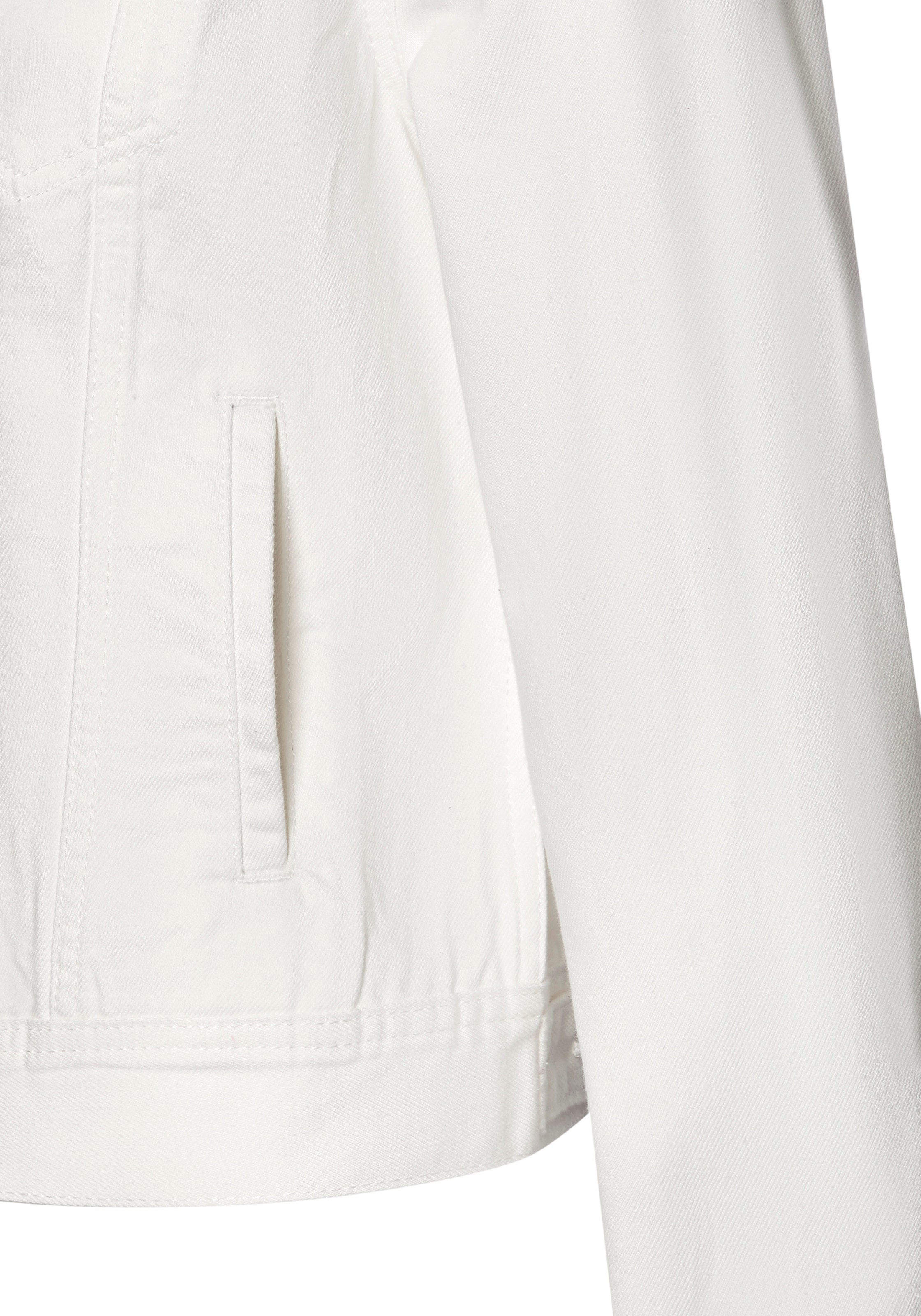 LASCANA Jeansjacke mit zwei Pattentaschen, Denimjacke aus Baumwolle, Sommerjacke
