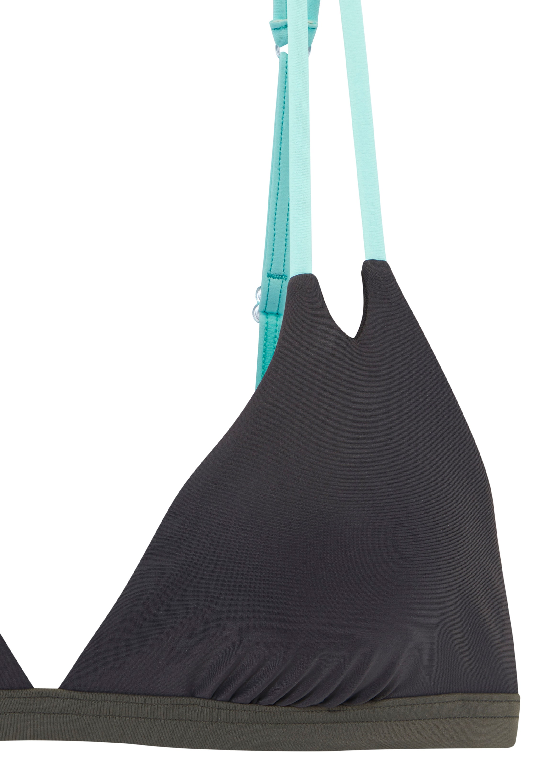 s.Oliver Triangel-Bikini-Top »Yella« mit Doppelträgern und kontrastfarbenen Details