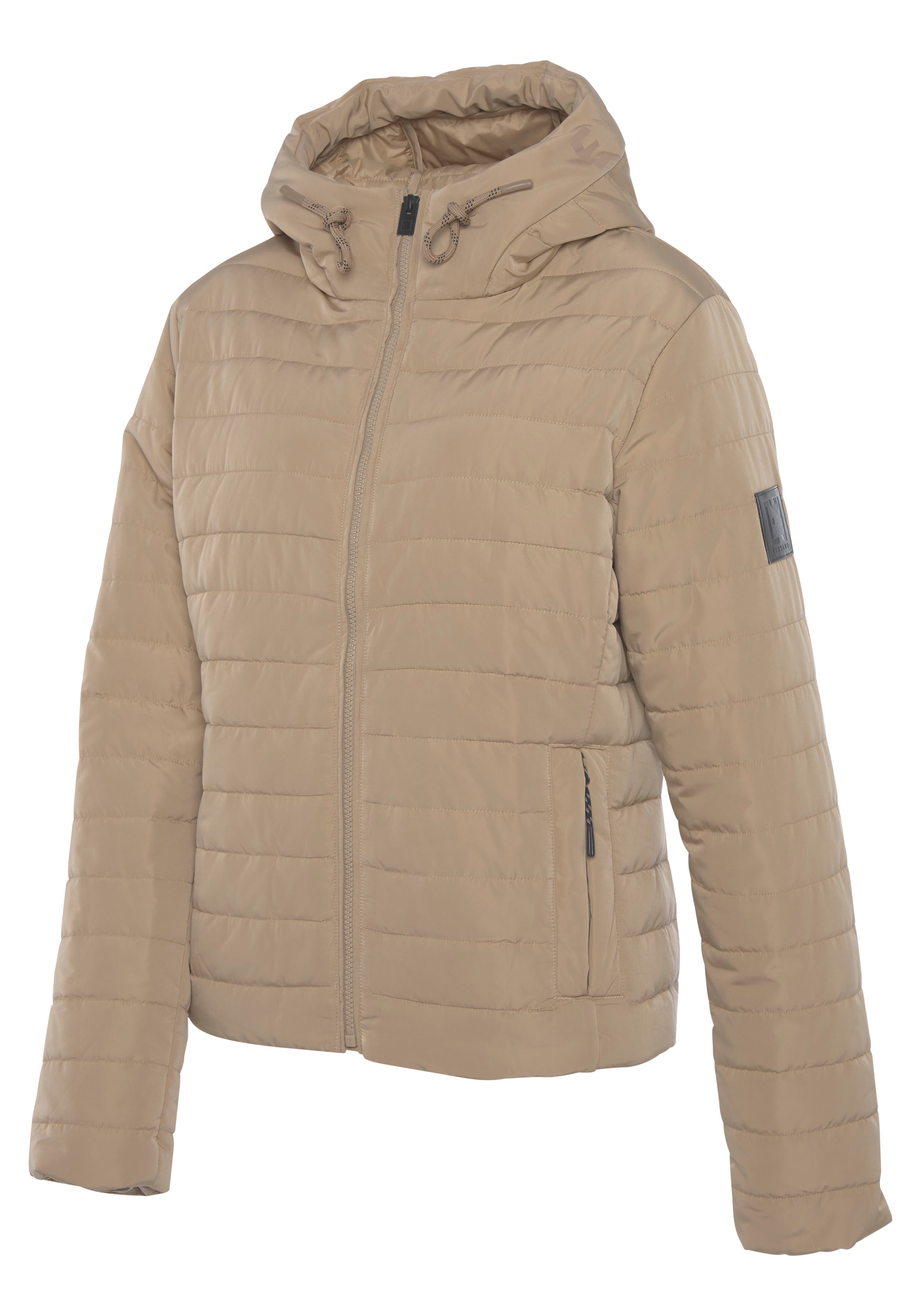 Elbsand Steppjacke, mit Kapuze, Mit verstellbarer Kapuze