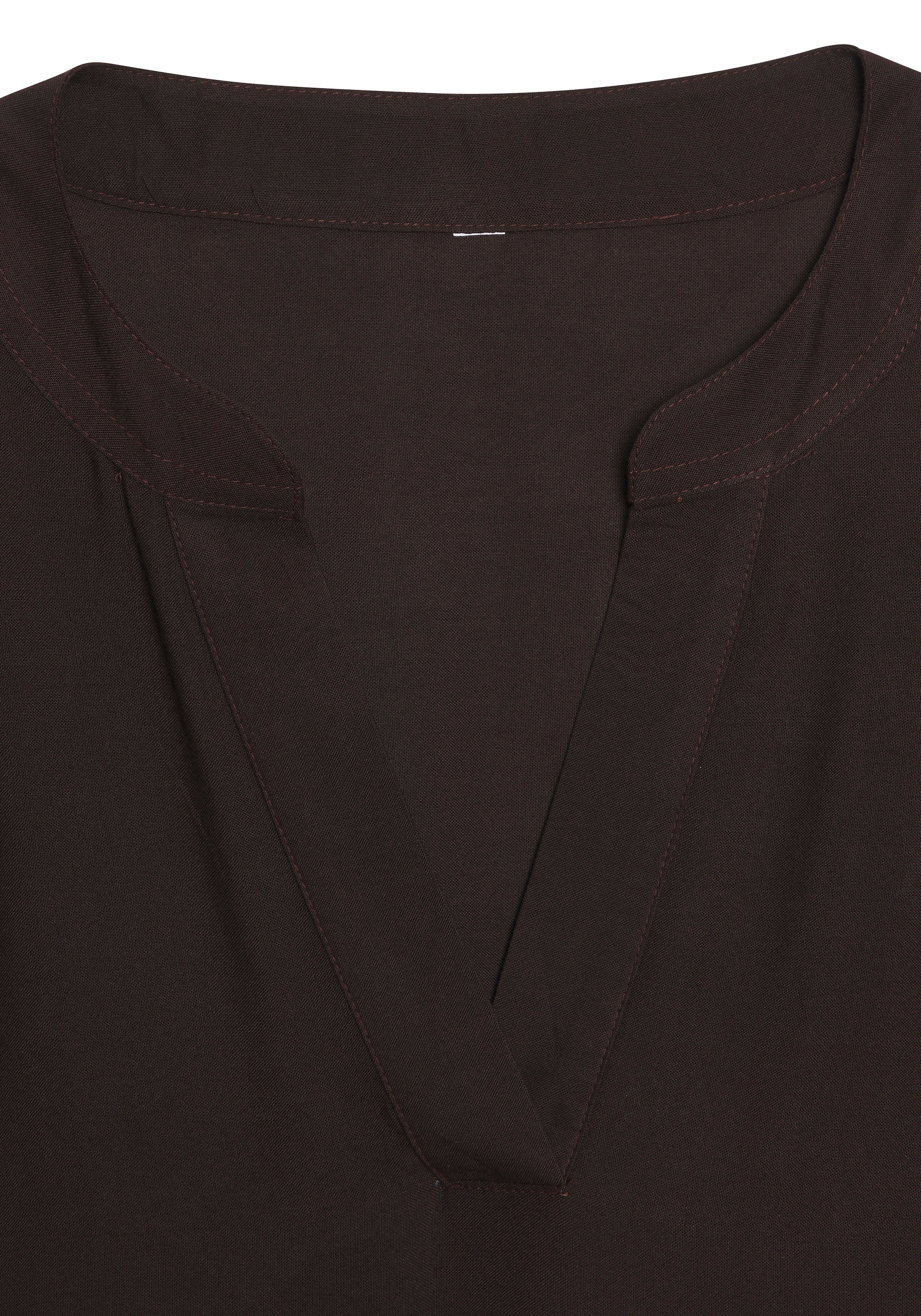 LASCANA Robe chemisier Avec volant sur la jupe