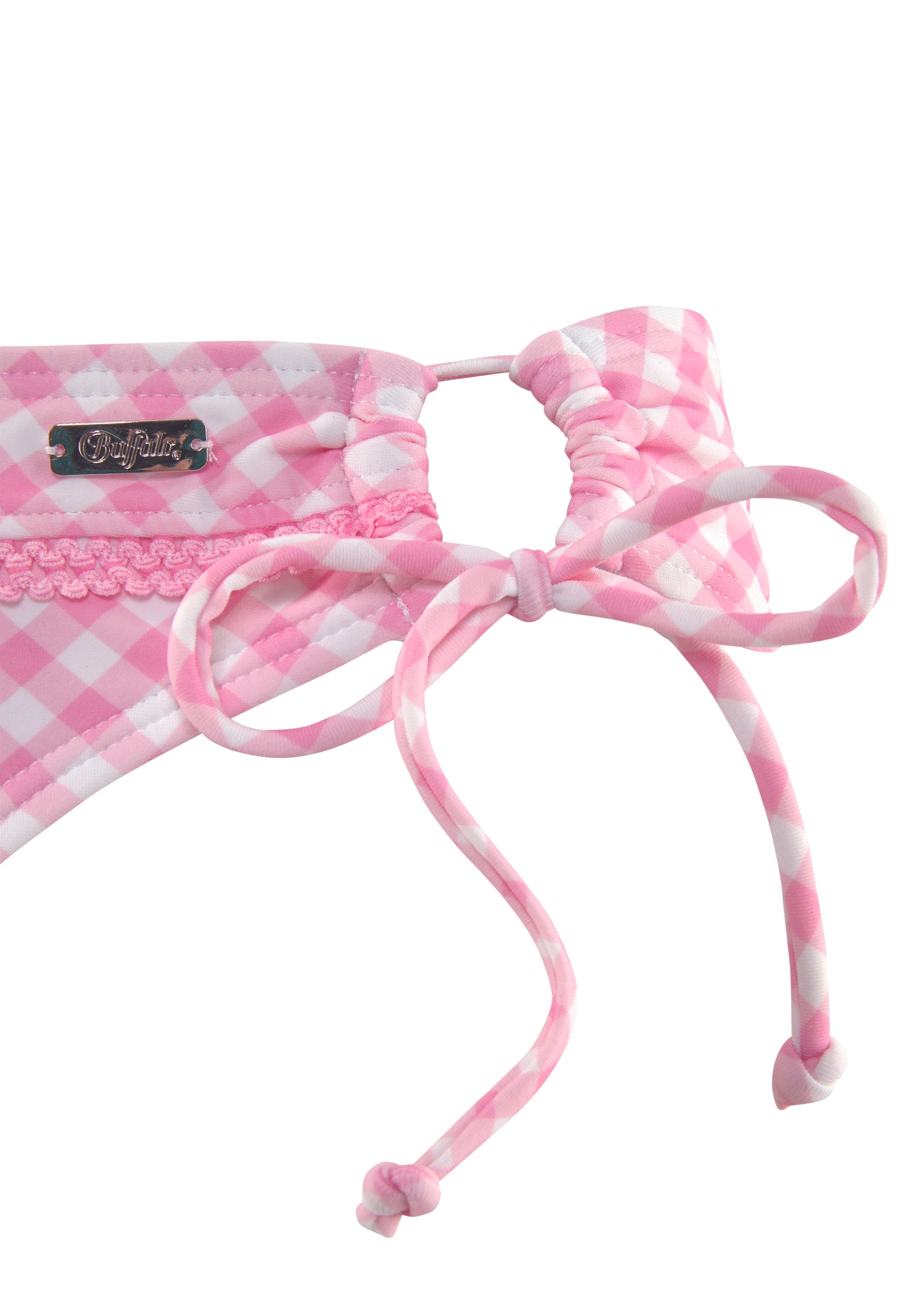 Buffalo Bikini-Hose »Karo«, mit Zierborte