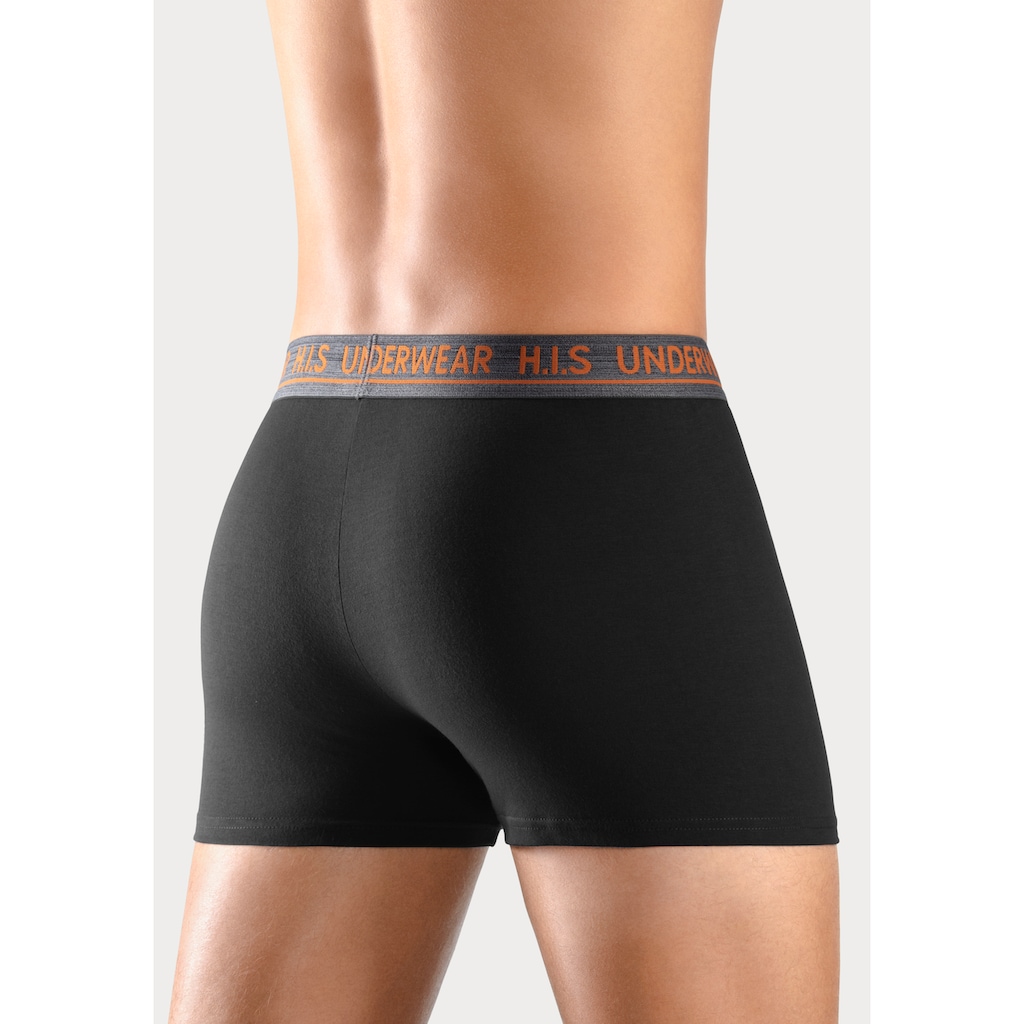 H.I.S Boxer »Boxershorts für Herren«, (Packung, 4 St.), mit bequemem Stretchbündchen