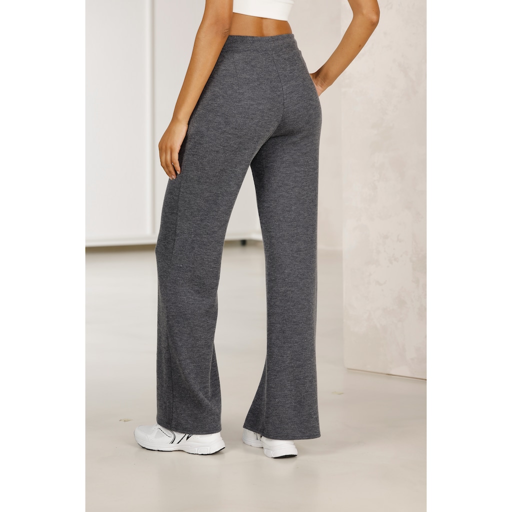 French Connection Loungepants, in gerippter Strickoptik