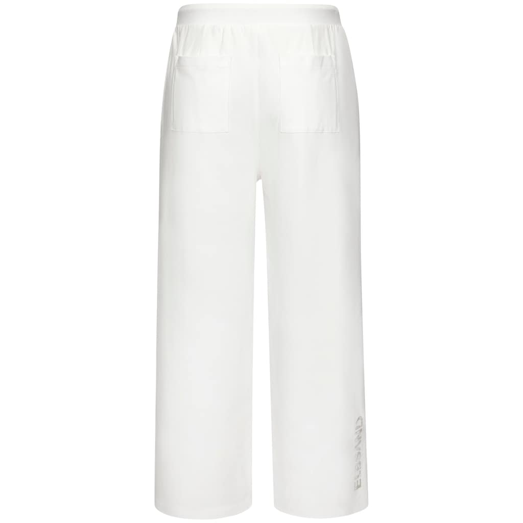 Elbsand 7/8-Hose, aus Sweatware mit weitem Bein