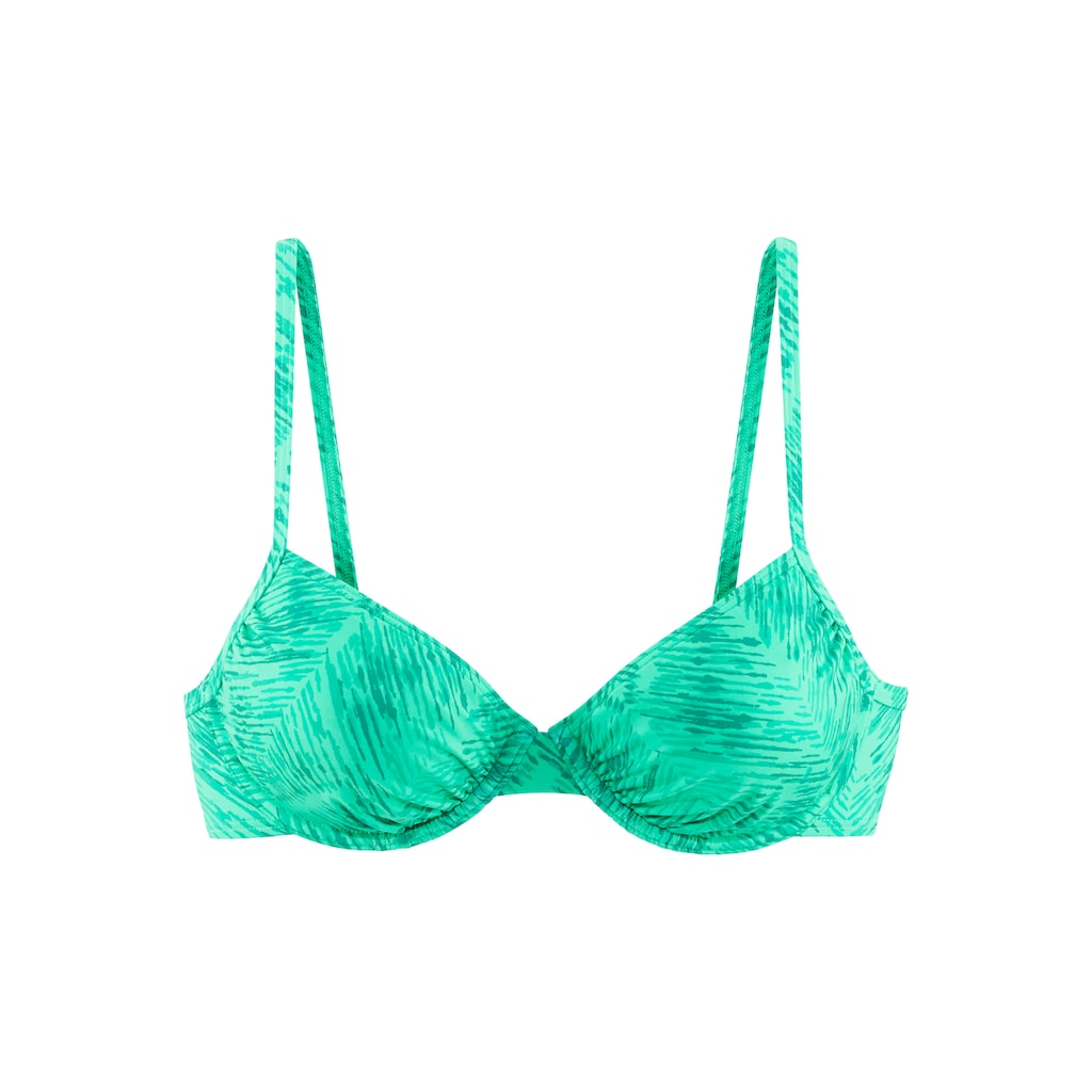 JETTE Bügel-Bikini-Top »Floretta«, in Ton in Ton-Harmonie