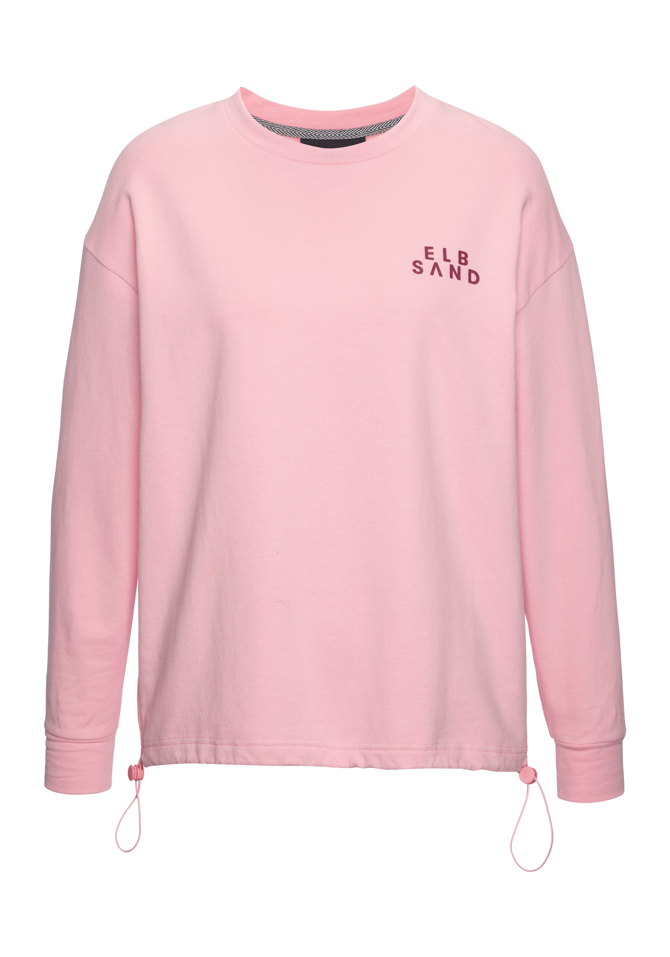 Elbsand Sweatshirt mit verstellbarem Gummizug am Saum