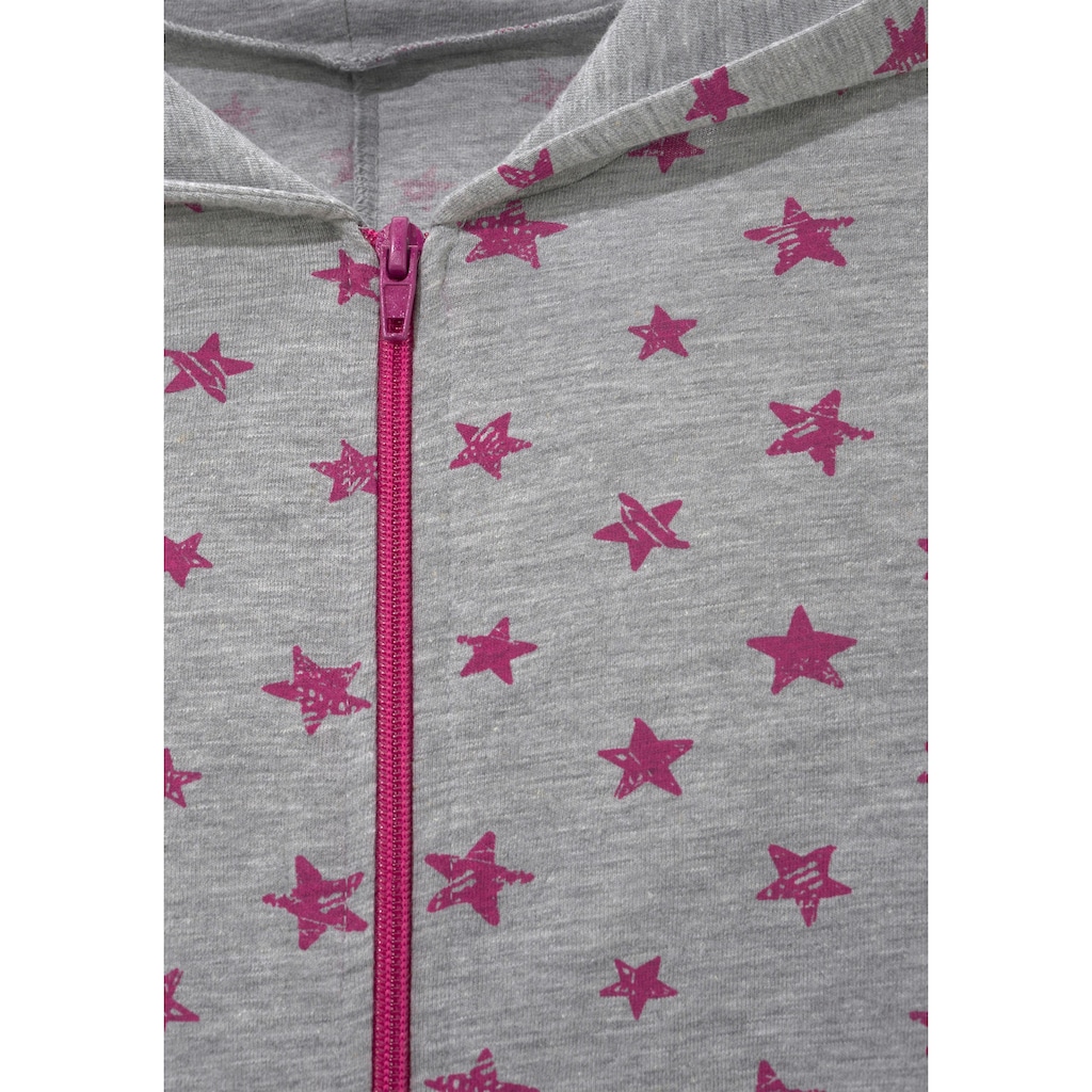 petite fleur Overall, toller Einteiler zum Relaxen, allover bedruckt