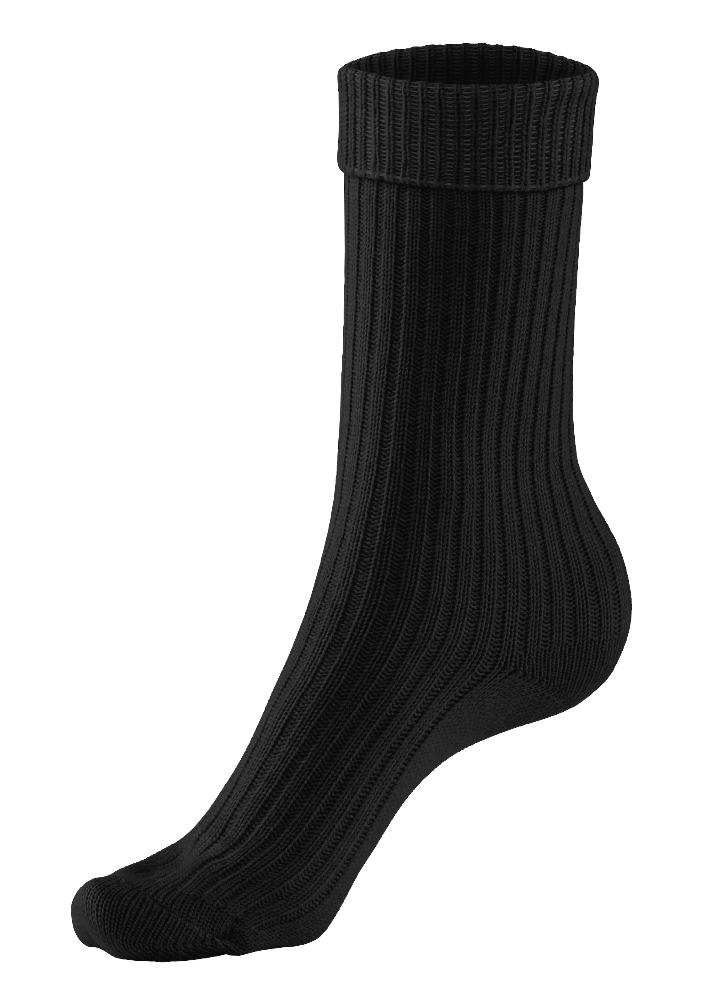 Lavana Socken, (Packung, 2 Paar), in modischem Rippstrick