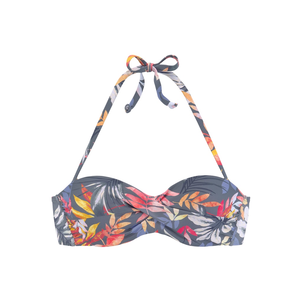 Vivance Bügel-Bandeau-Bikini-Top »Leilani«, in getwisteter Optik