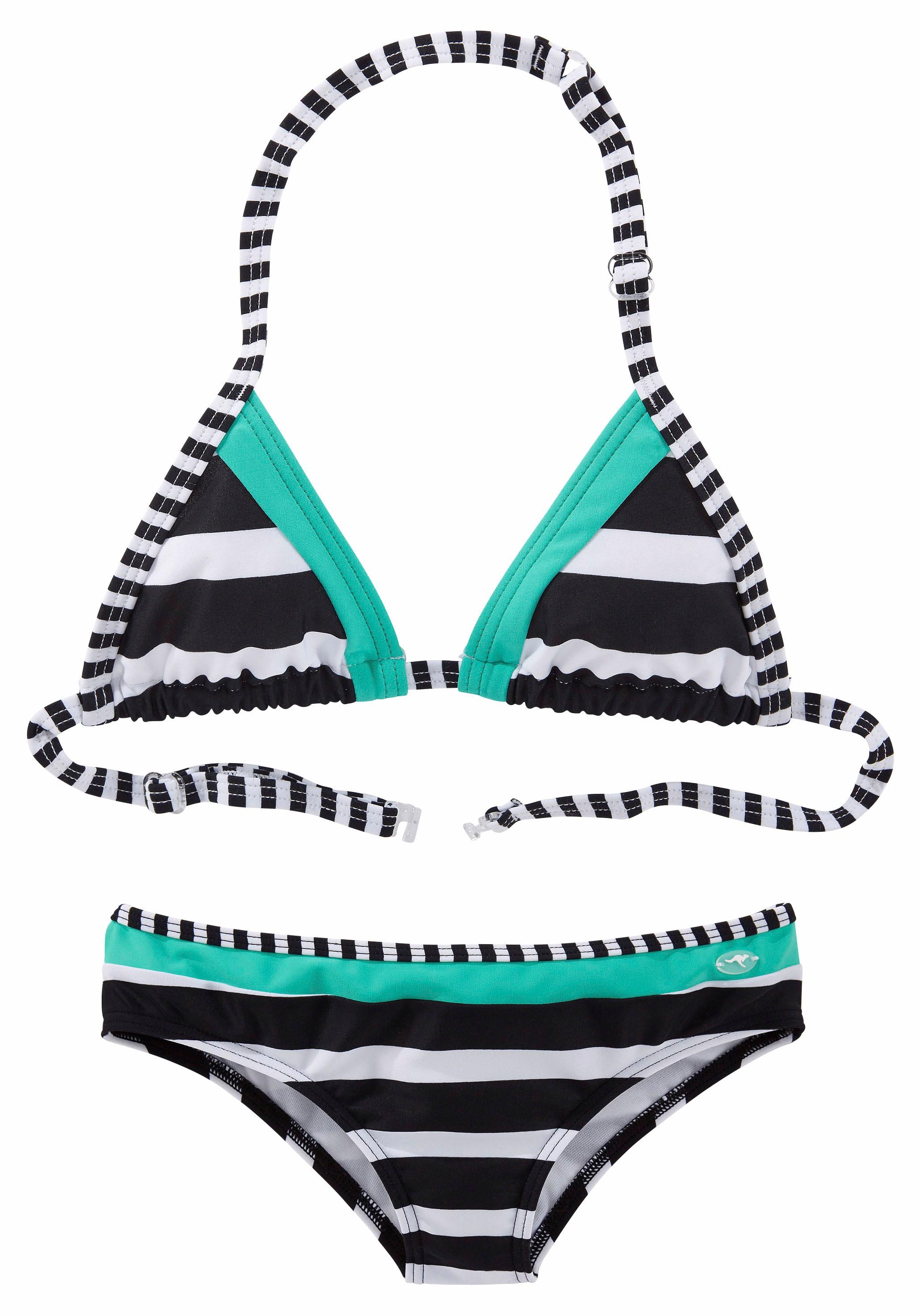 KangaROOS Triangel-Bikini »Anita Kids« mit Blockstreifen