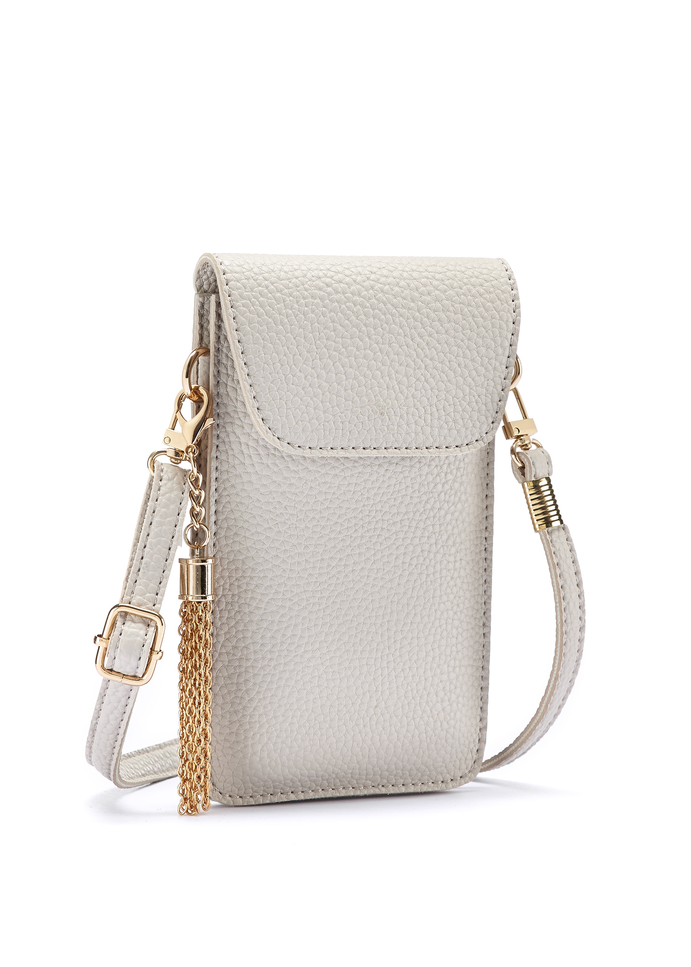 LASCANA Umhängetasche »Handytasche«, mit Sichtfenster, Minibag, Crossbody Bag, VEGAN