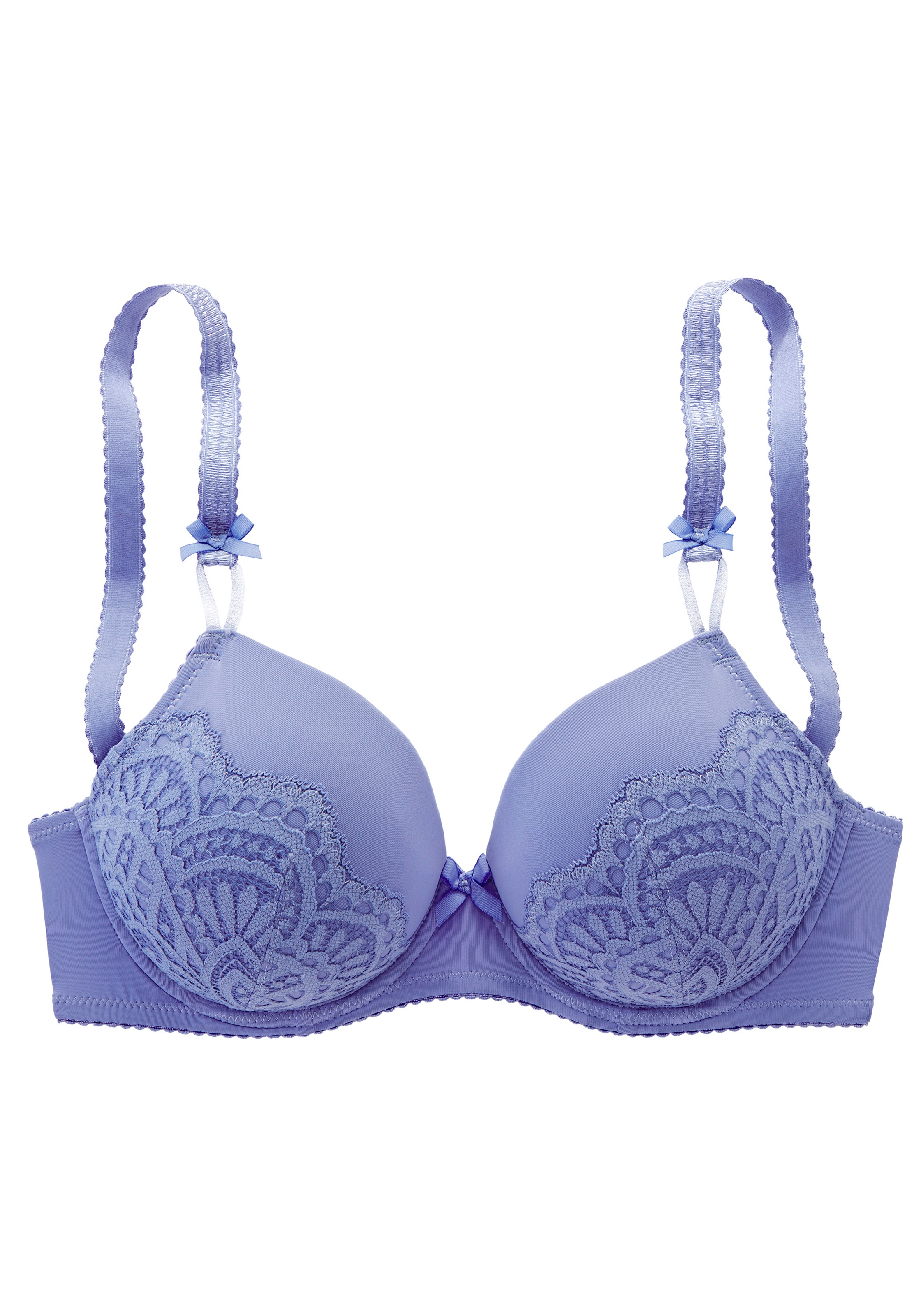 LASCANA Schalen-BH »Aurora« mit Bügel und zarter Spitze, Dessous